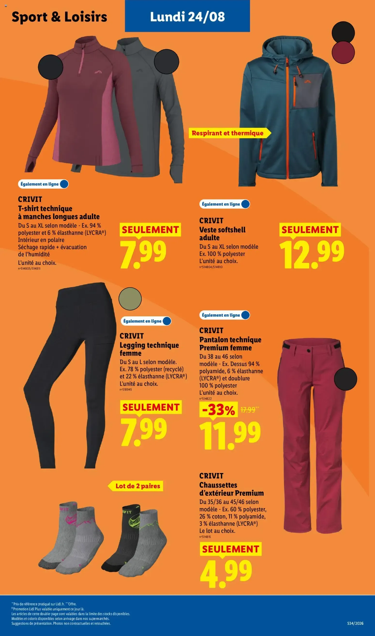 LIDL: La rentrée des économies! du 20 août au 26 août 2026 - Catalogue page 49