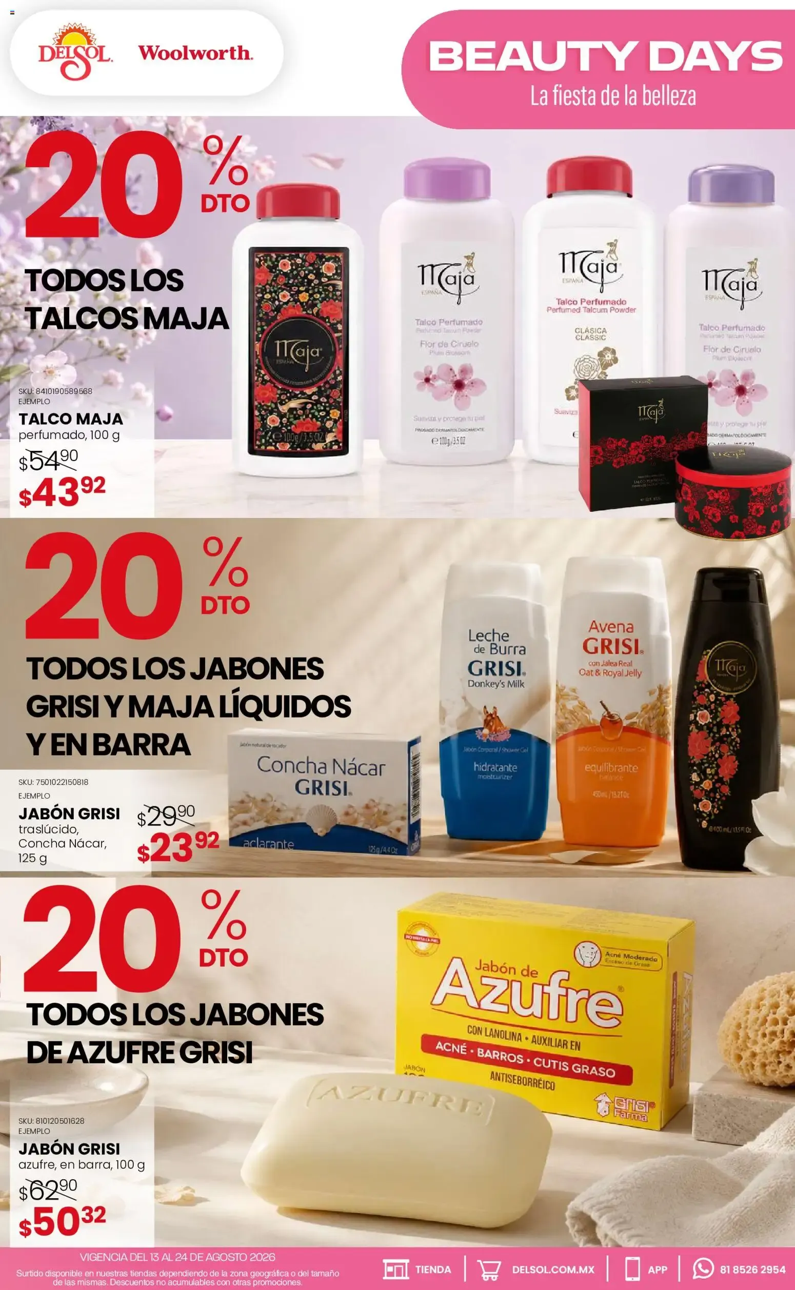 Catálogo de Del Sol y Woolworth katalog Beauty Days (13/08/2026 - 24/08/2026) - catálogo en línea 13 de agosto al 24 de agosto 2026 - Pagina 5
