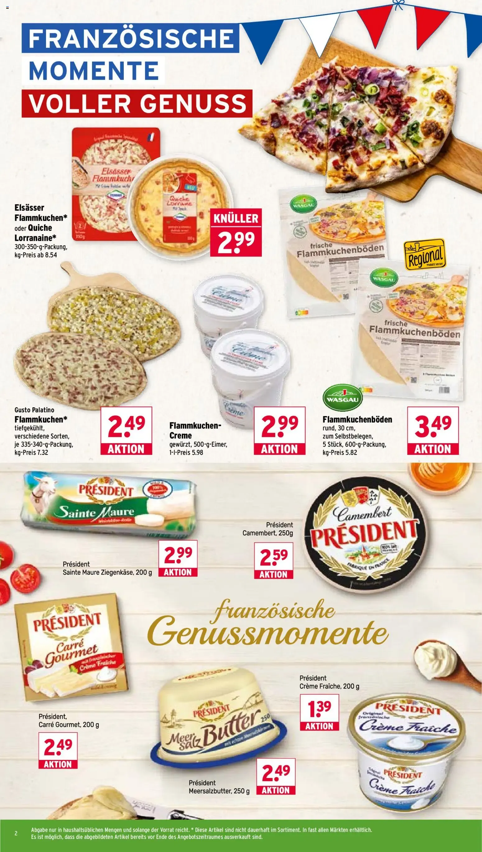 FRANZÖSISCHE GENUSS-MOMENTE von 31. August bis 5. September 2026 - Prospekt seite 2