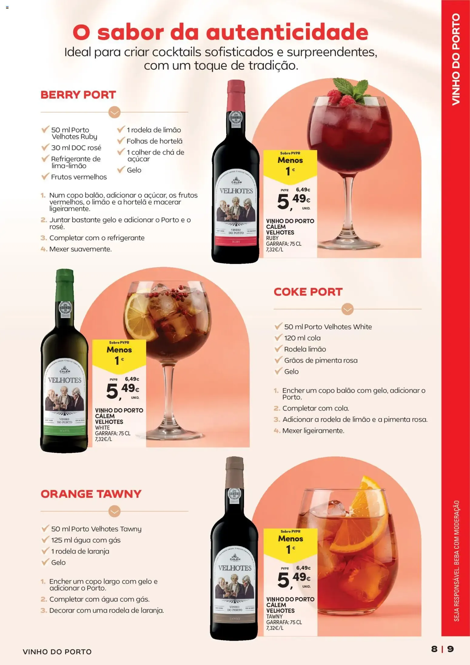 Folheto Continente - Cocktails » de 14/07/2026 - 09/08/2026 de 14 de julho até 9 de agosto 2026 - Pagina 9