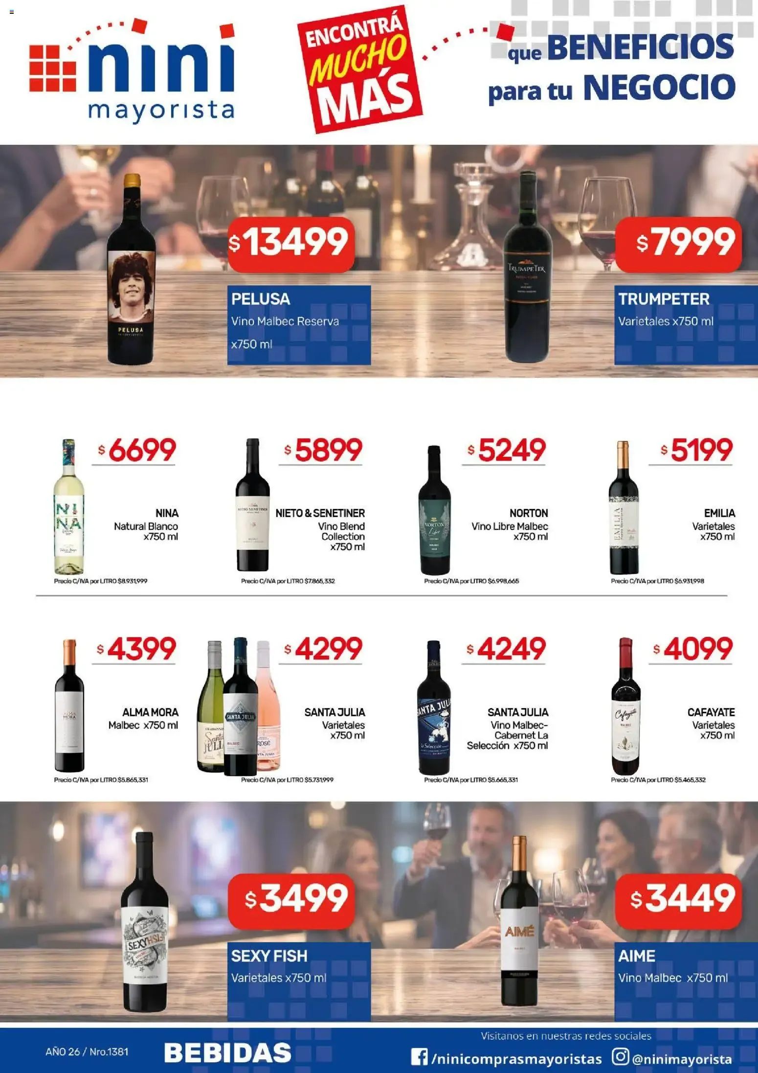Ofertas de NINI Mayorista catálogo del 12/10/2026 - 18/10/2026 12 de octubre al 18 de octubre 2026 - Página 22 del catálogo