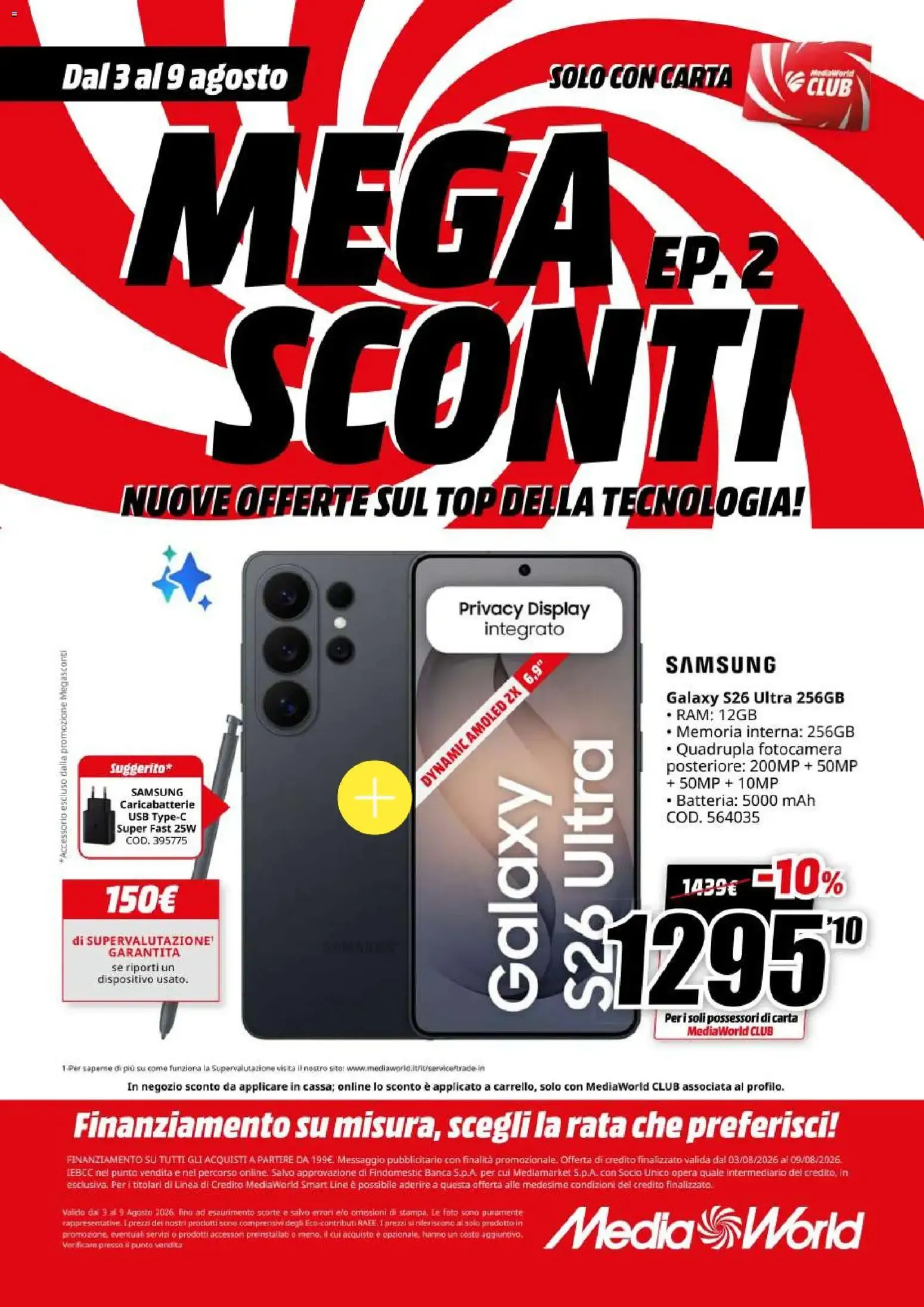 MEGA SCONTI EP.2 da 3 agosto a 9 agosto di 2026 - Pagina del volantino 9