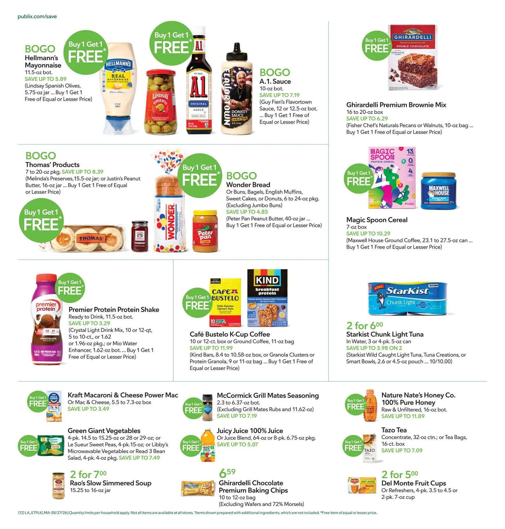 Weekly ad Future Publix flyer valid from Thursday 08/27/2026 to Wednesday 09/02/2026 from August 27 to September 2 2026 - Page 12