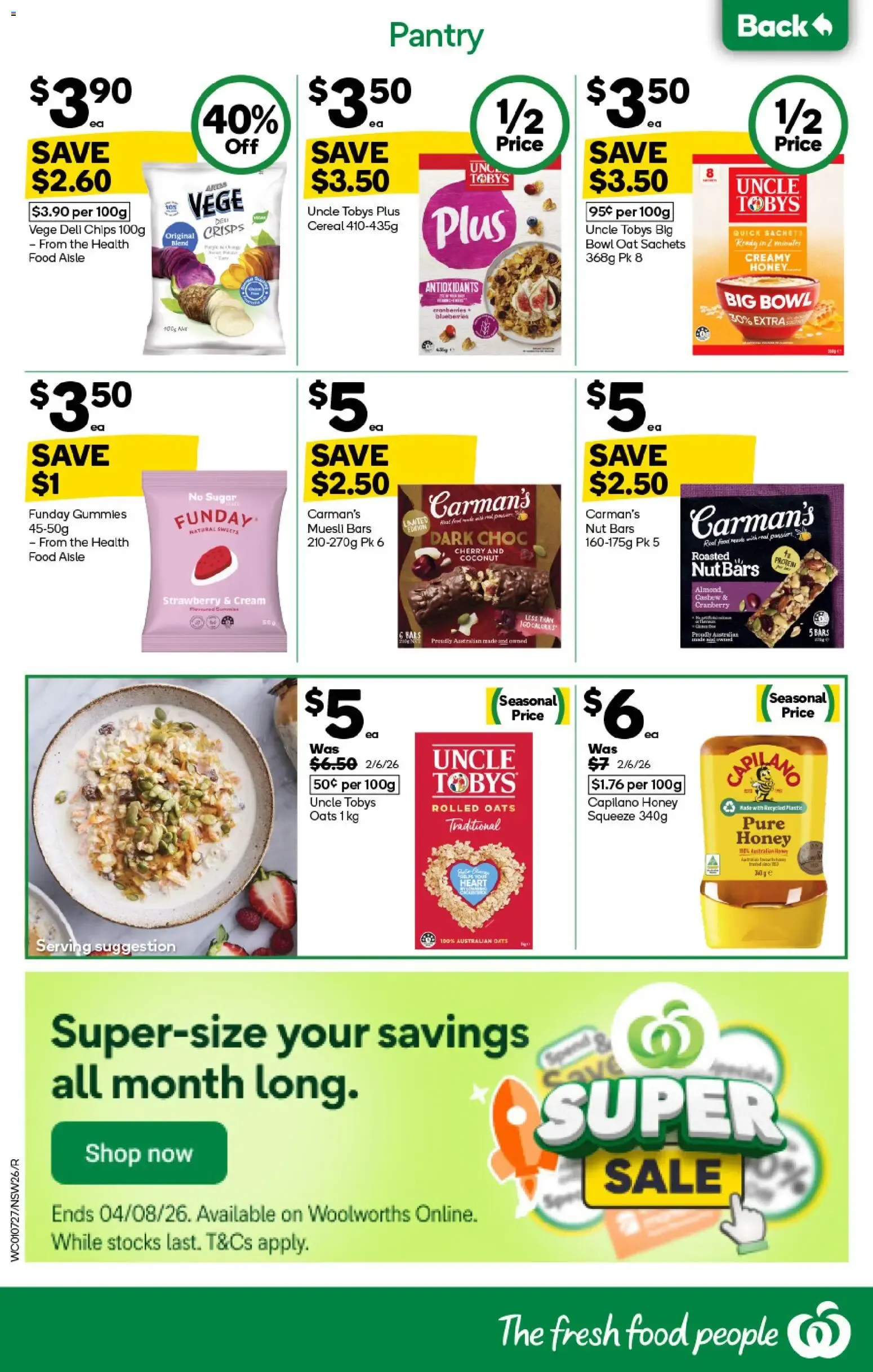 Woolworths - Woolies POINTS Frenzy - Catalogue valid from 1 July to 7 July 2026 - page 26