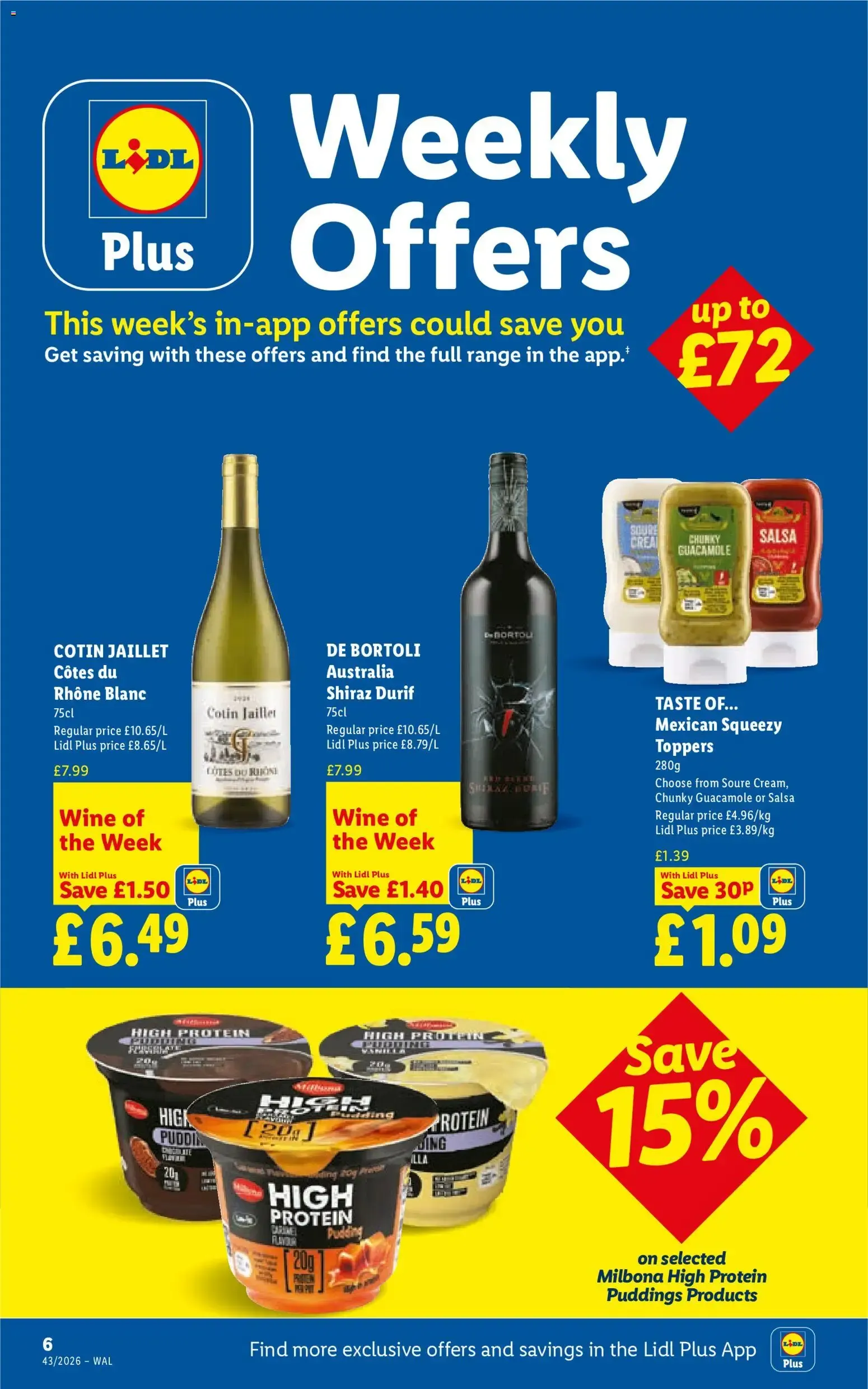 Weekly offers Lidl Wales (22/10/2026 - 28/10/2026) - Offers Online from 22 October to 28 October 2026 - Catalogue Page 6