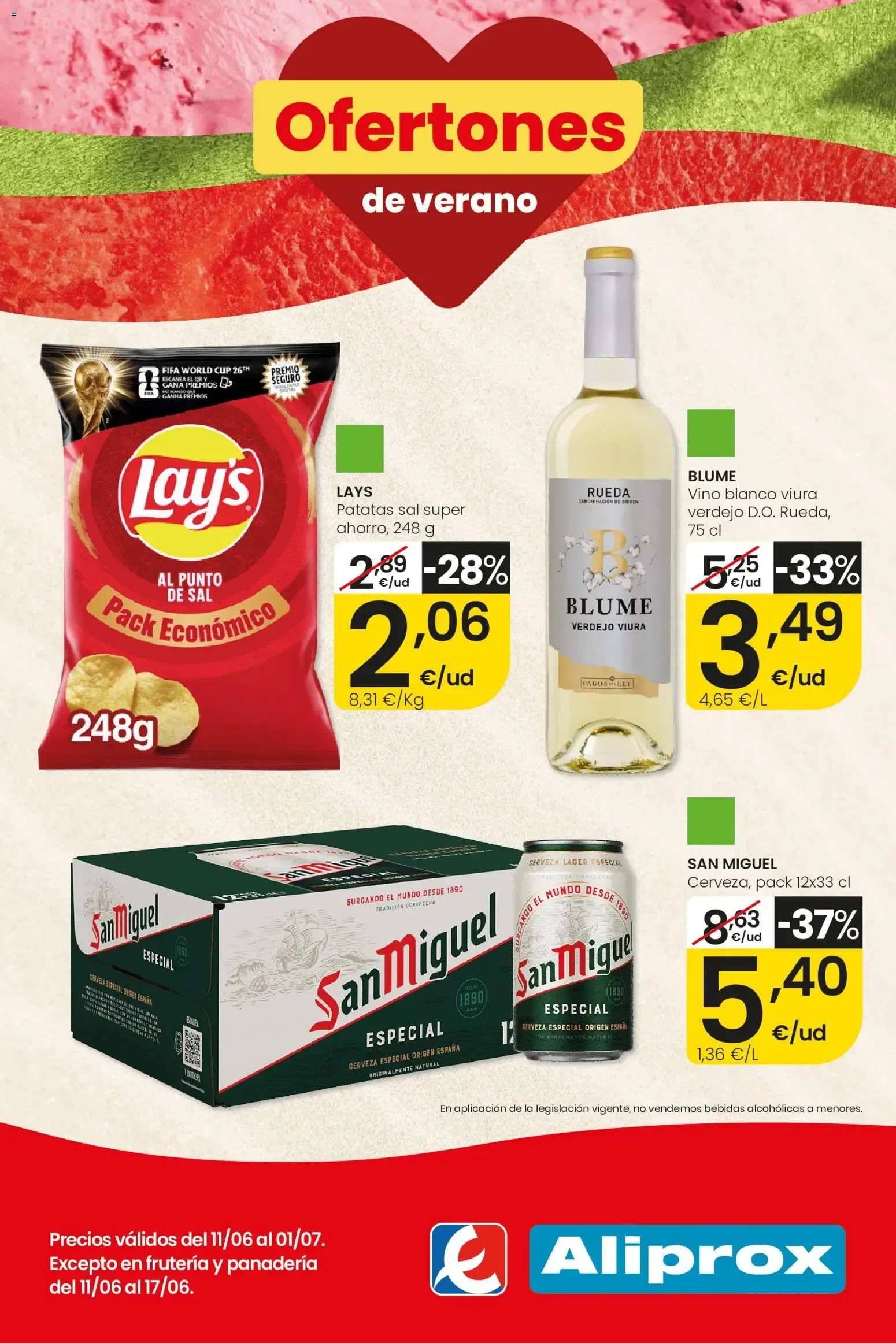 Catálogo de Ofertones de verano Aliprox 11 de junio al 1 de julio 2026 - Página 1
