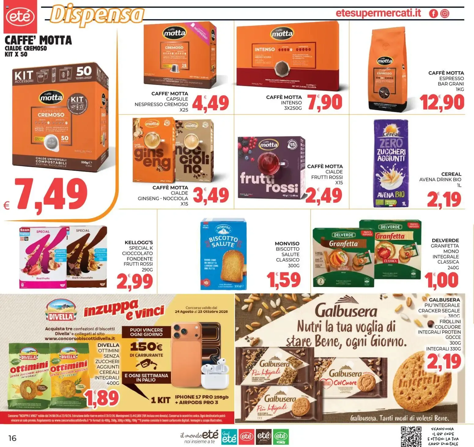 Eté volantino dal 01/09/2026 - online Offerte da 1 settembre a 10 settembre di 2026 - Pagina del volantino 16