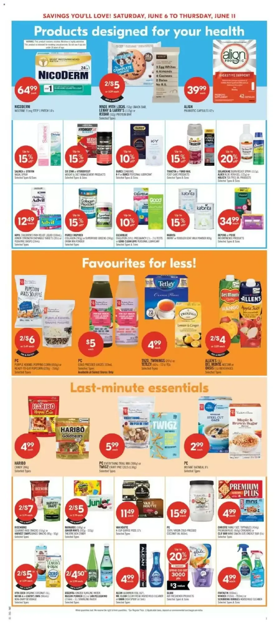 Shoppers Drug Mart - 2 Day Sale y Ofertas Semanales from June 5 to June 11 2026 - flyer page 18