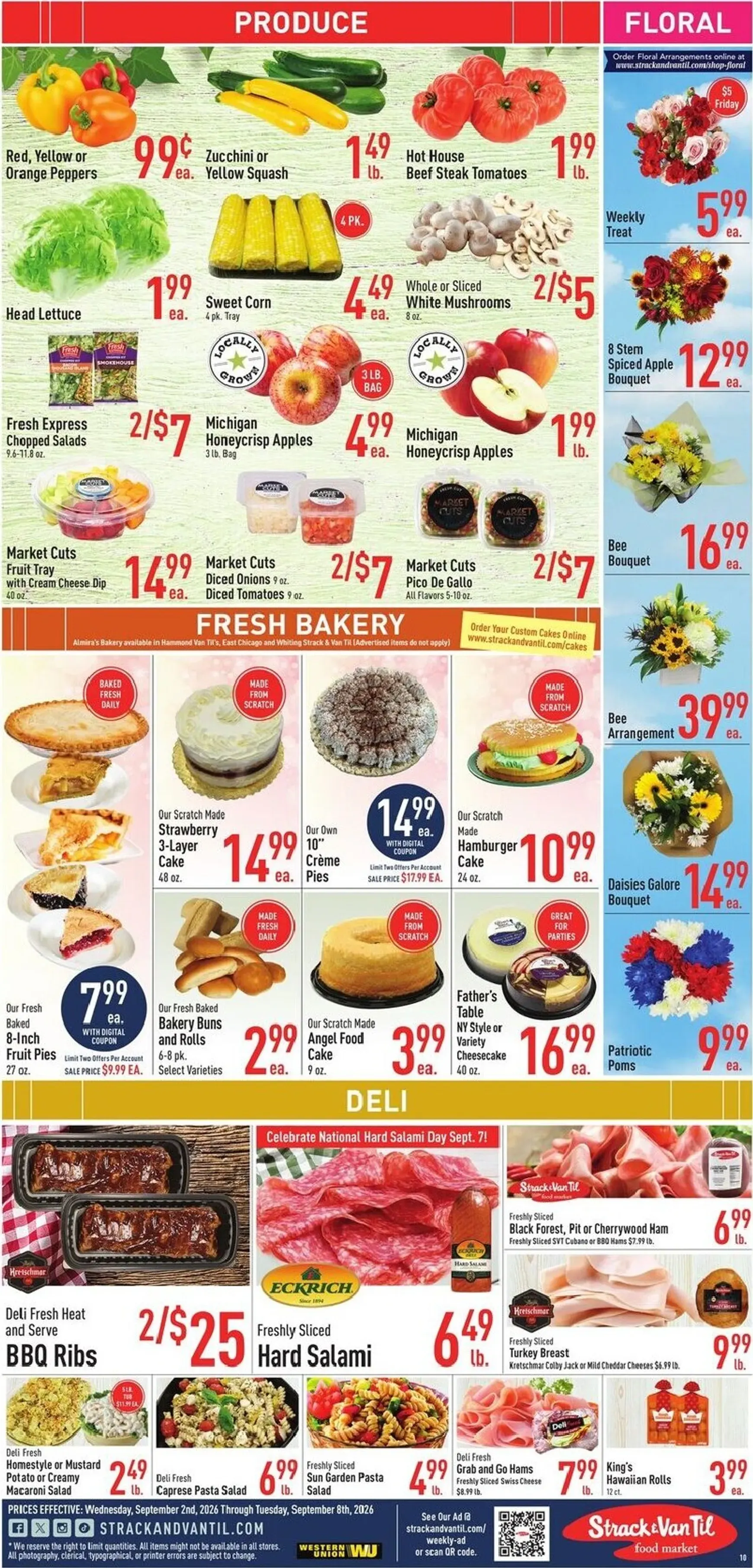 Weekly promotion Strack & Van Til Labor Day Savings spanning from September 2 to September 8 2026 - Page 10 for Catalogue 365