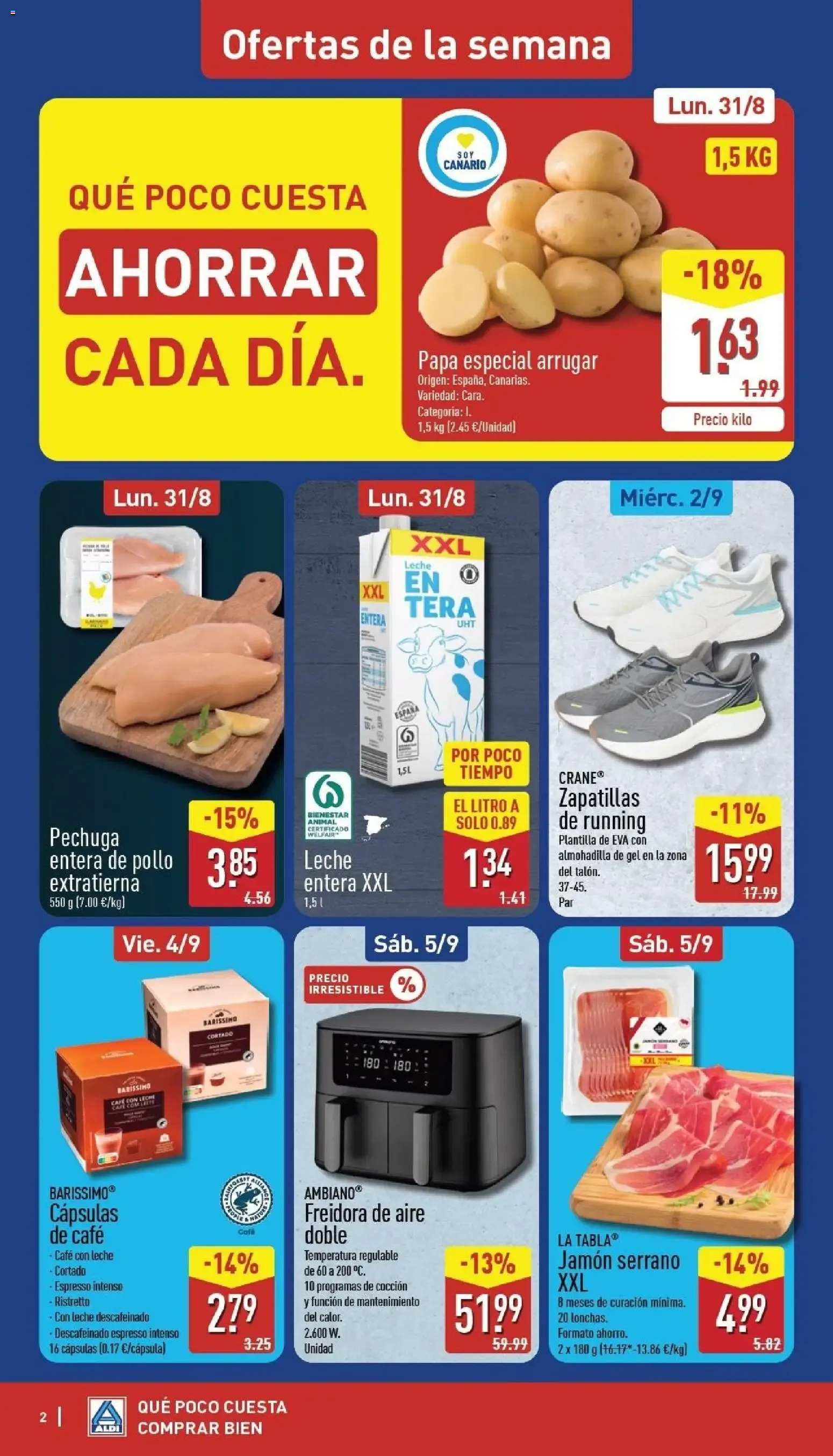 Catálogo de Aldi folleto | Catálogo 31 de agosto al 6 de septiembre 2026 - Página 2