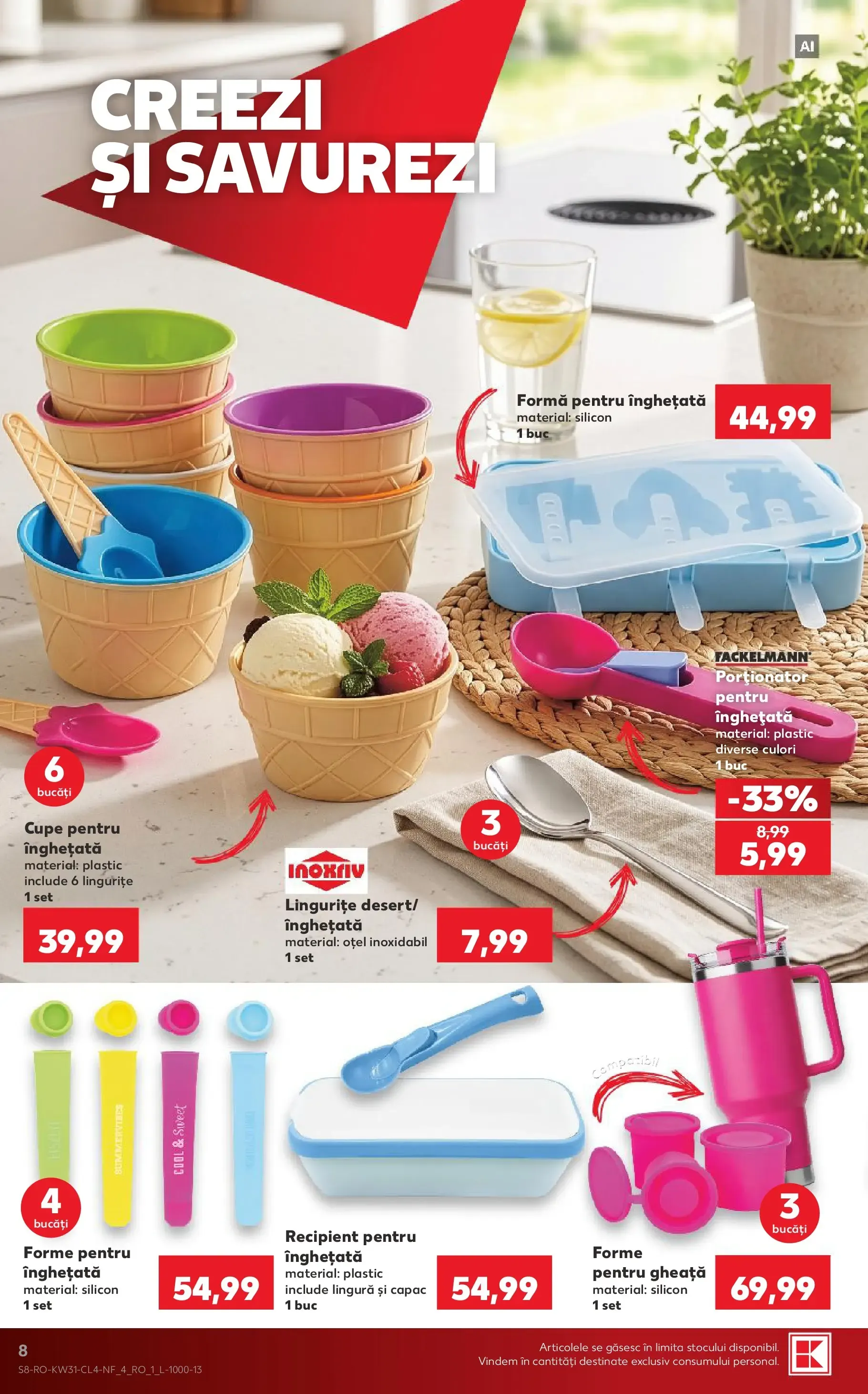 Catalog Kaufland Catalog Nonfood 29.07.2026 - Revista si Oferta de la 29 iulie până la 4 august 2026 - Revista Pagina 8