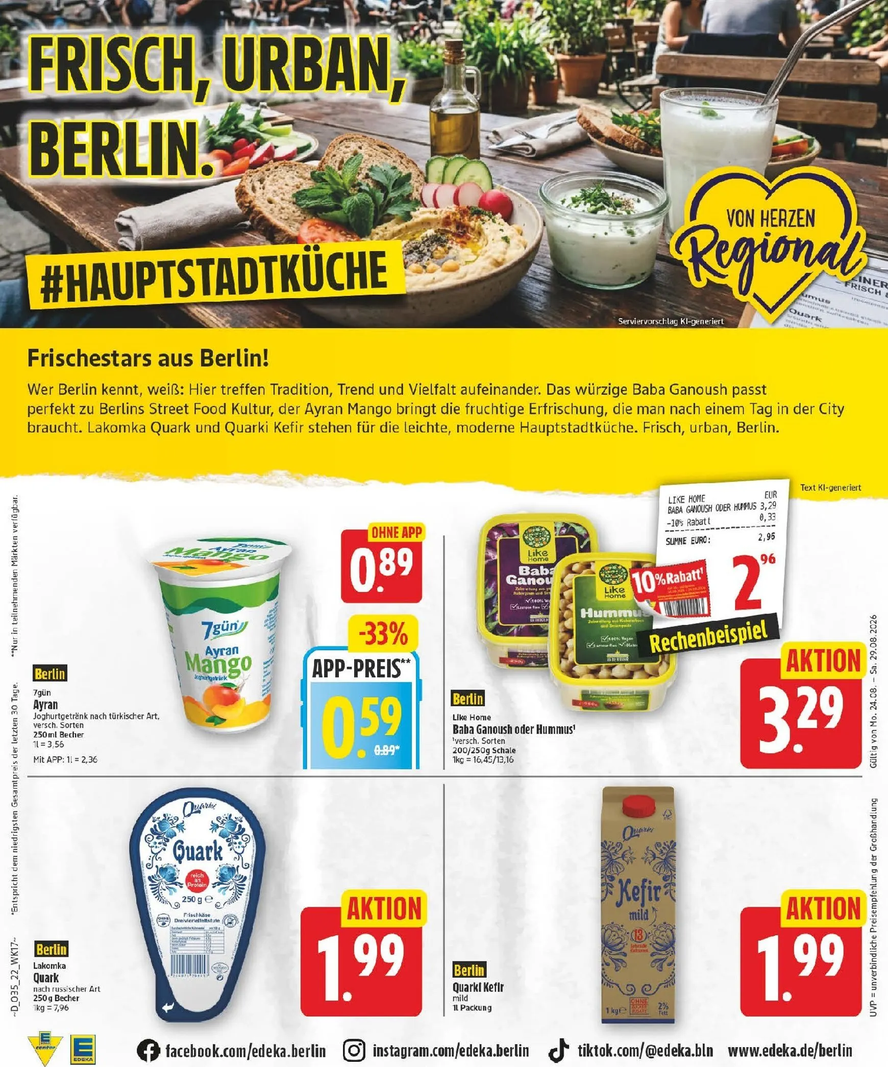 Edeka Prospekt nächste Woche – von Montag 24.08.2026 bis Samstag 29.08.2026 von 24. August bis 29. August 2026 - Prospekt seite 24