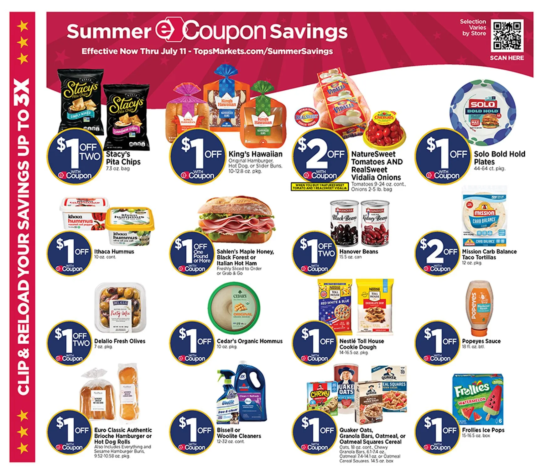 Weekly ad Current Tops Markets - Stars Stripes & Savings leaflet valid from Sunday 05/17/2026 to Saturday 07/11/2026 from May 17 to July 11 2026 - Page 4