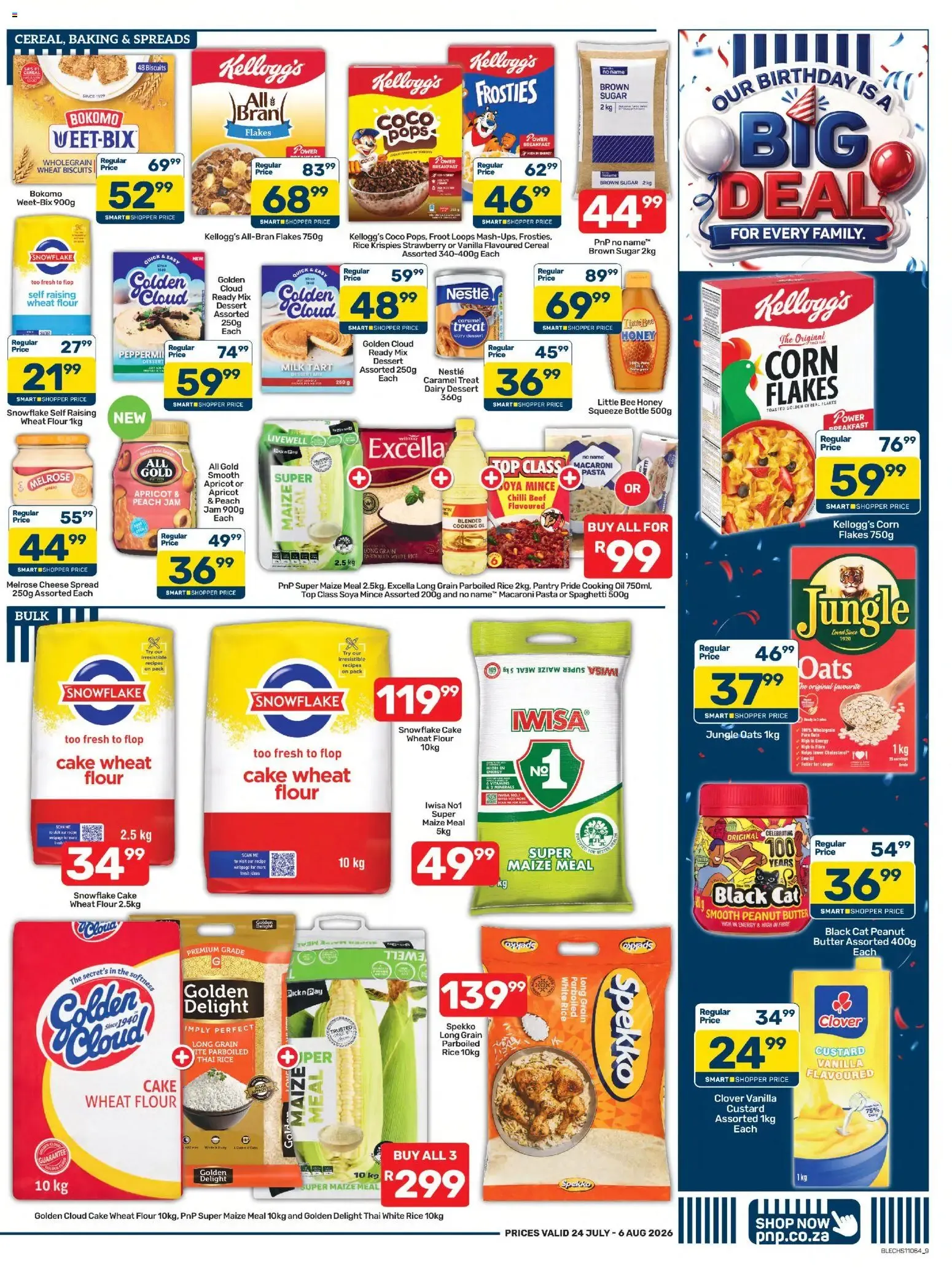 Pick n Pay - Big Deal Birthday Specials from 24 July to 6 August 2026 - Catalogue Page 9