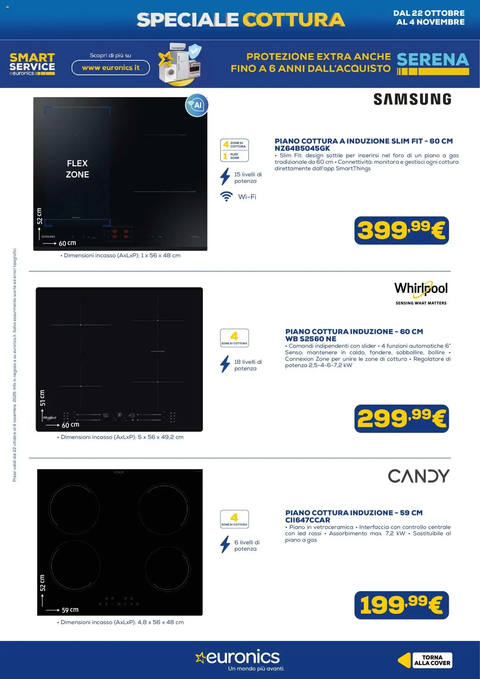Euronics Speciale Cottura da 22 ottobre a 4 novembre di 2026 - Pagina del volantino 10