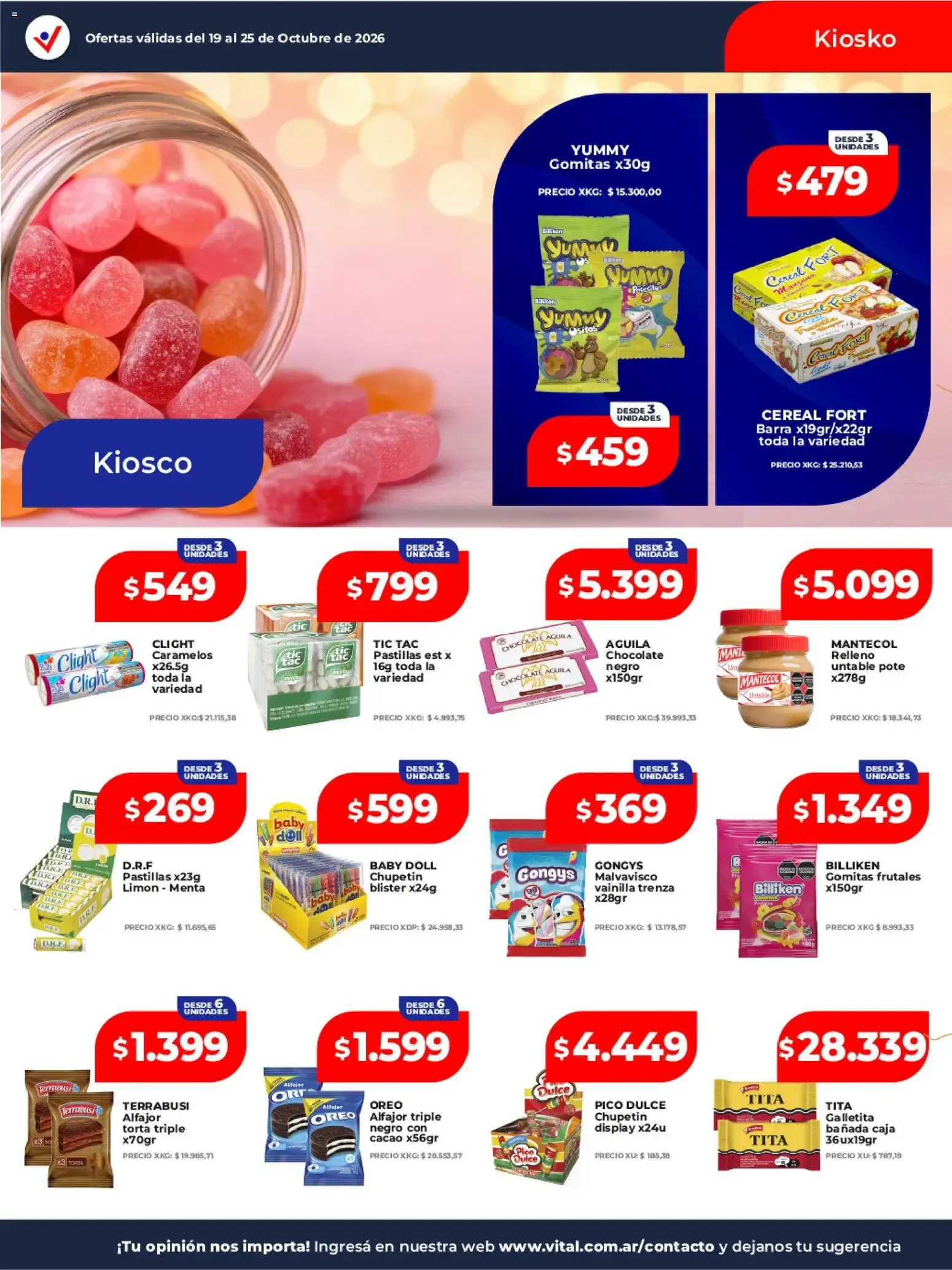 Ofertas de Vital - Ofertas || del 19/10/2026 - 25/10/2026 || Catálogo 19 de octubre al 25 de octubre 2026 - Página 28 del catálogo