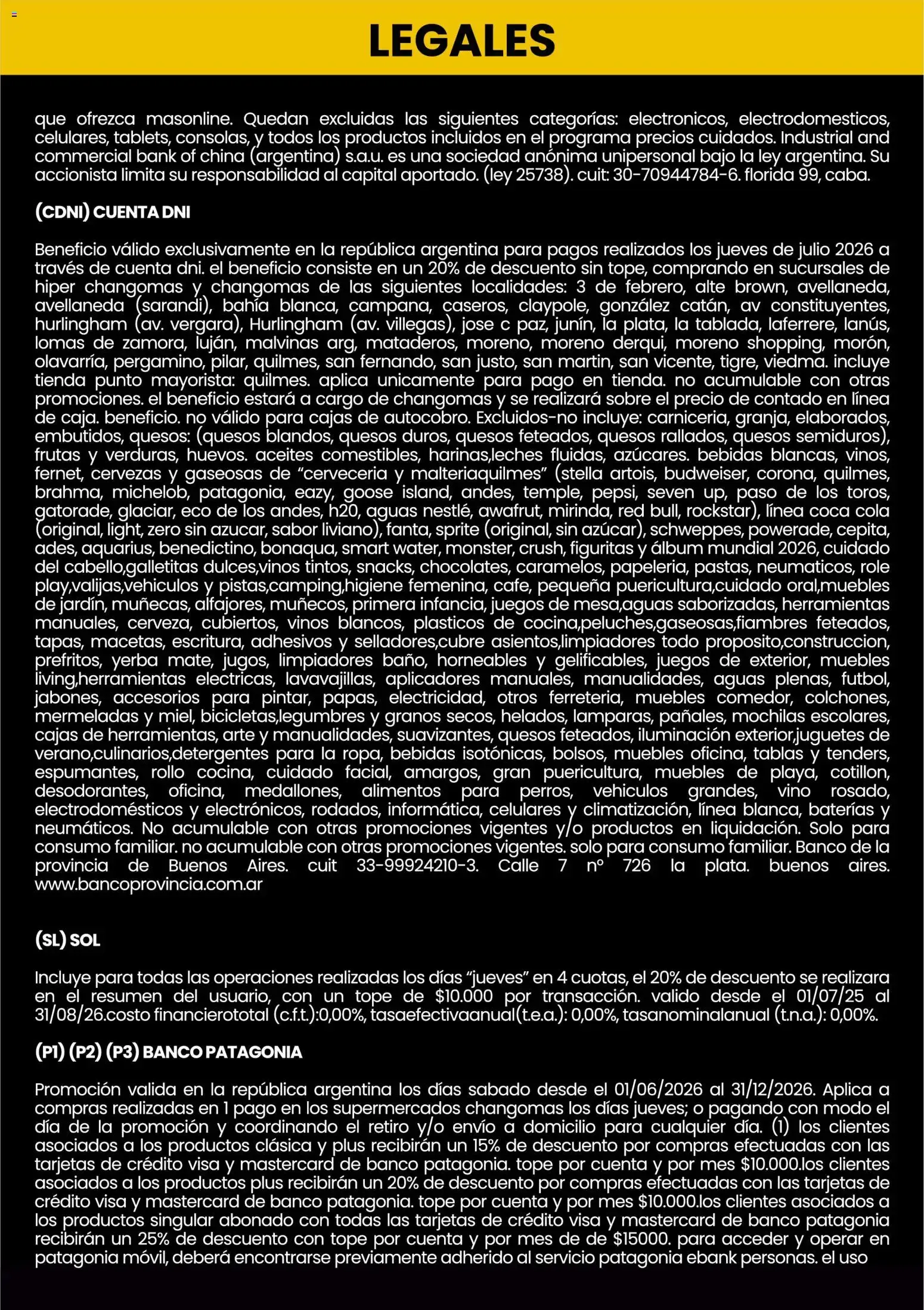 Ofertas de ChangoMás Promos con Medios de Pago 1 de julio al 31 de julio 2026 - Página 10 del catálogo