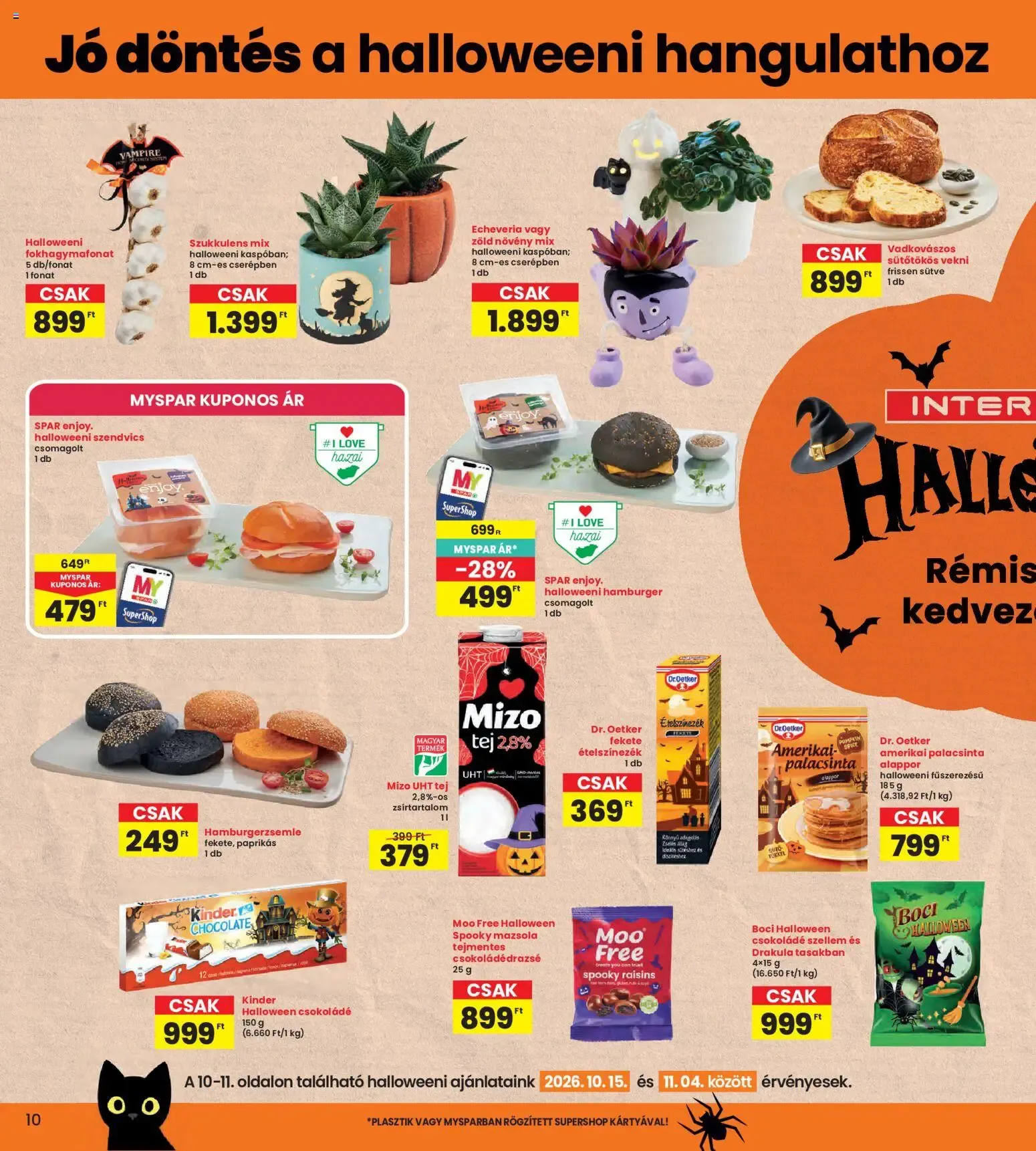 Katalógus Interspar: 35 éves jubileum - Szülinapi szenzáció! október 15.-tól október 21.-ig 2026. - Oldal 10