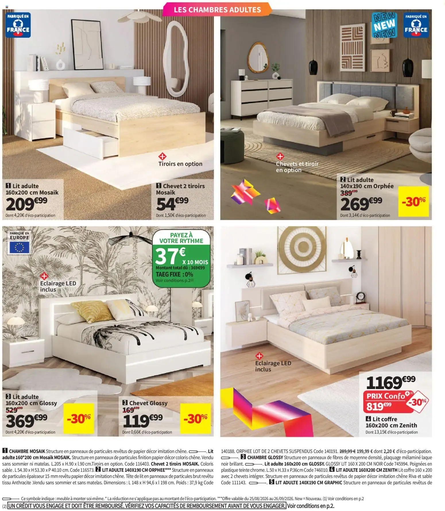 Conforama catalogue à partir du 25/08/2026 - promo en ligne du 25 août au 28 septembre 2026 - Catalogue page 24