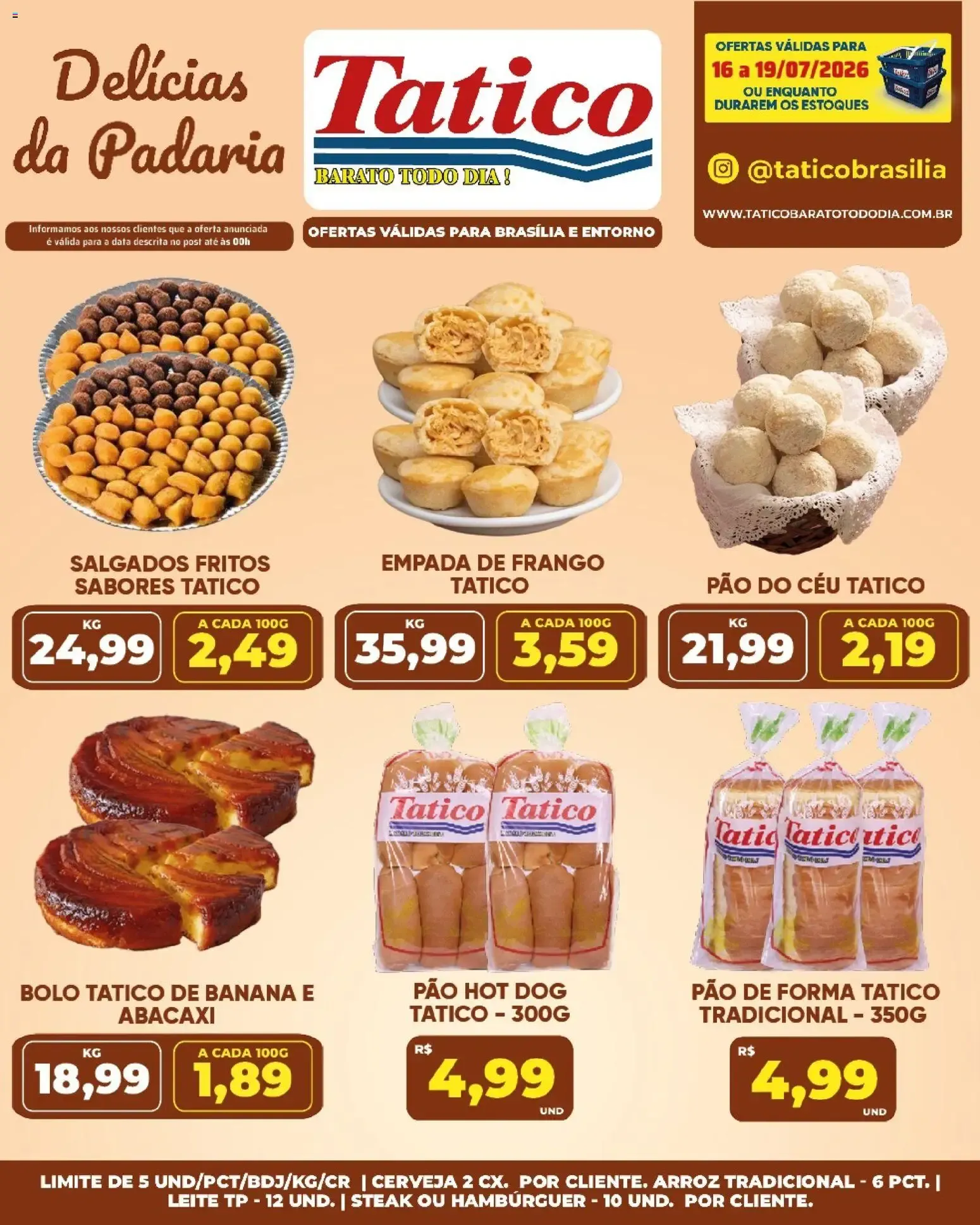 Encarte de Tatico ofertas Fim de Semana de 18/07/2026 | Promoções Online 18 de julho até 19 de julho 2026 - Pagina 41