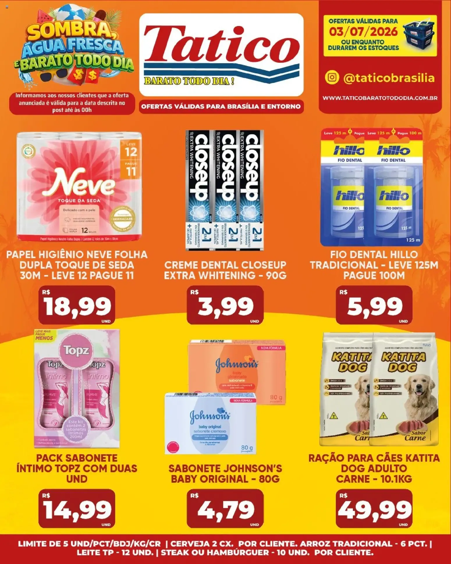 Encarte de Tatico ofertas do Dia de 03/07/2026 | Promoções Online 3 de julho até 3 de julho 2026 - Pagina 21