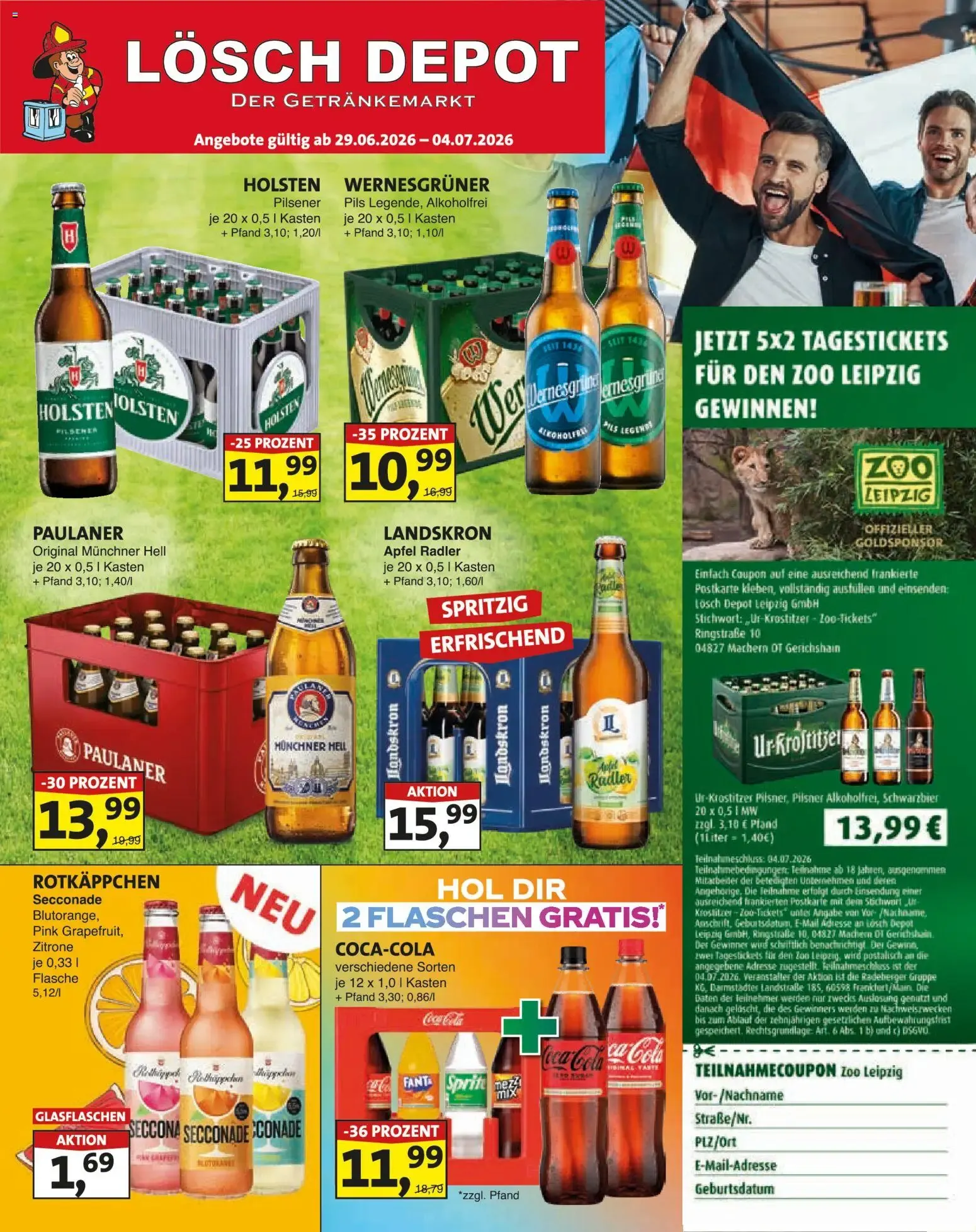Lösch Depot Prospekt vom 29.06.2026 – Angebote online von 29. Juni bis 4. Juli 2026 - Prospekt seite 1