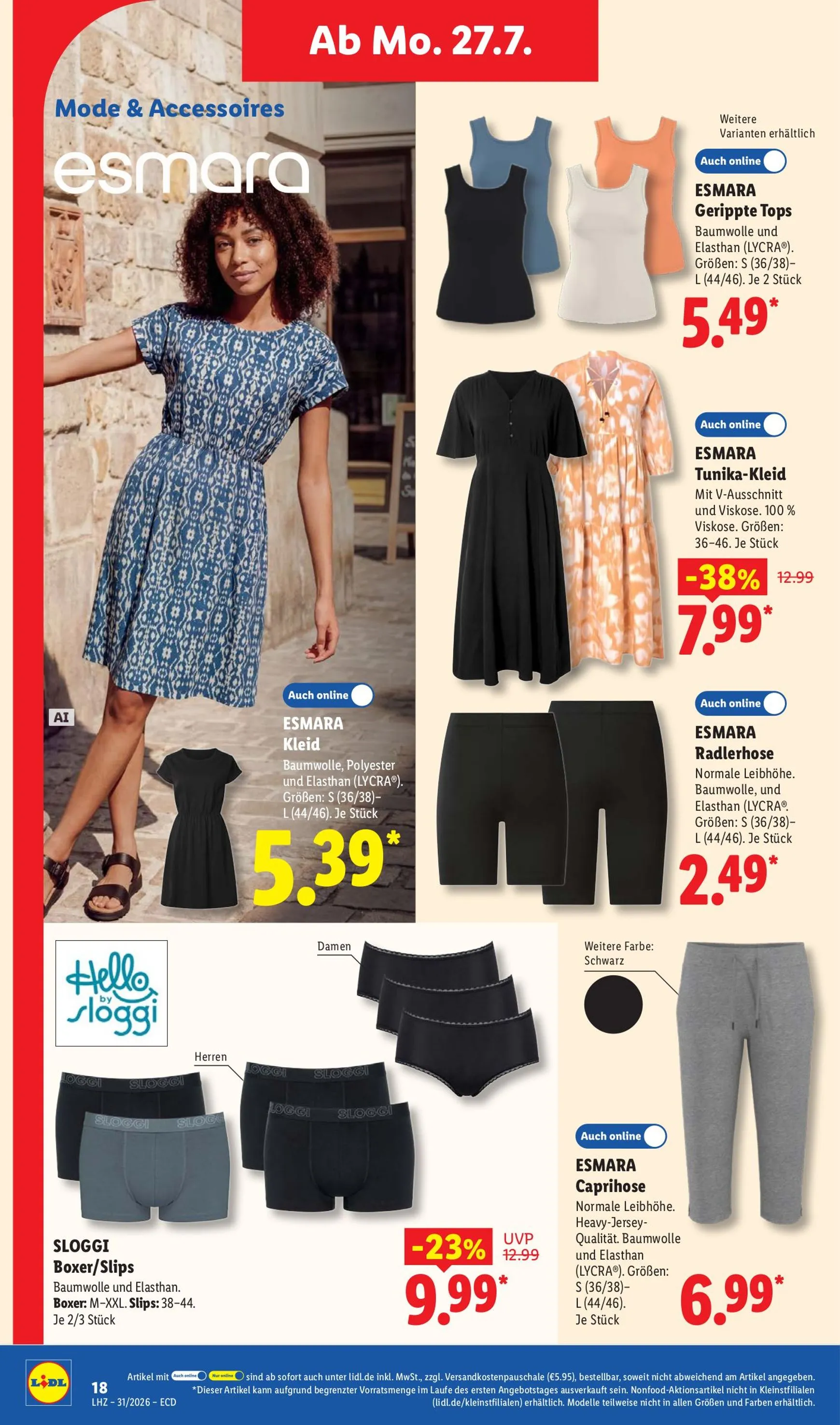 Lidl Prospekt nächste Woche – von Montag 27.07.2026 bis Samstag 01.08.2026 von 27. Juli bis 1. August 2026 - Prospekt seite 35