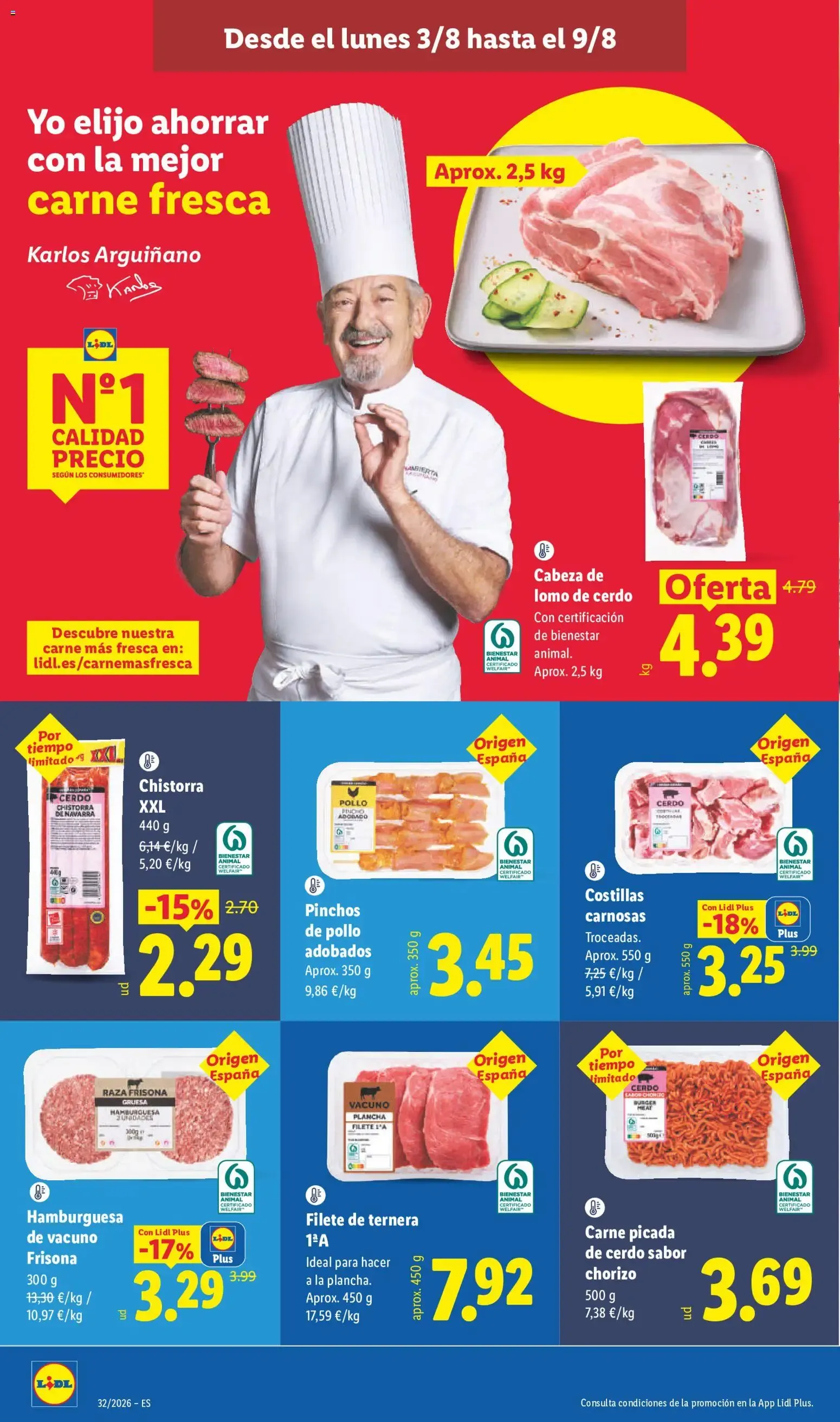 Catálogo de Lidl folleto del 03/08/2026 | Ofertas 3 de agosto al 9 de agosto 2026 - Página 14
