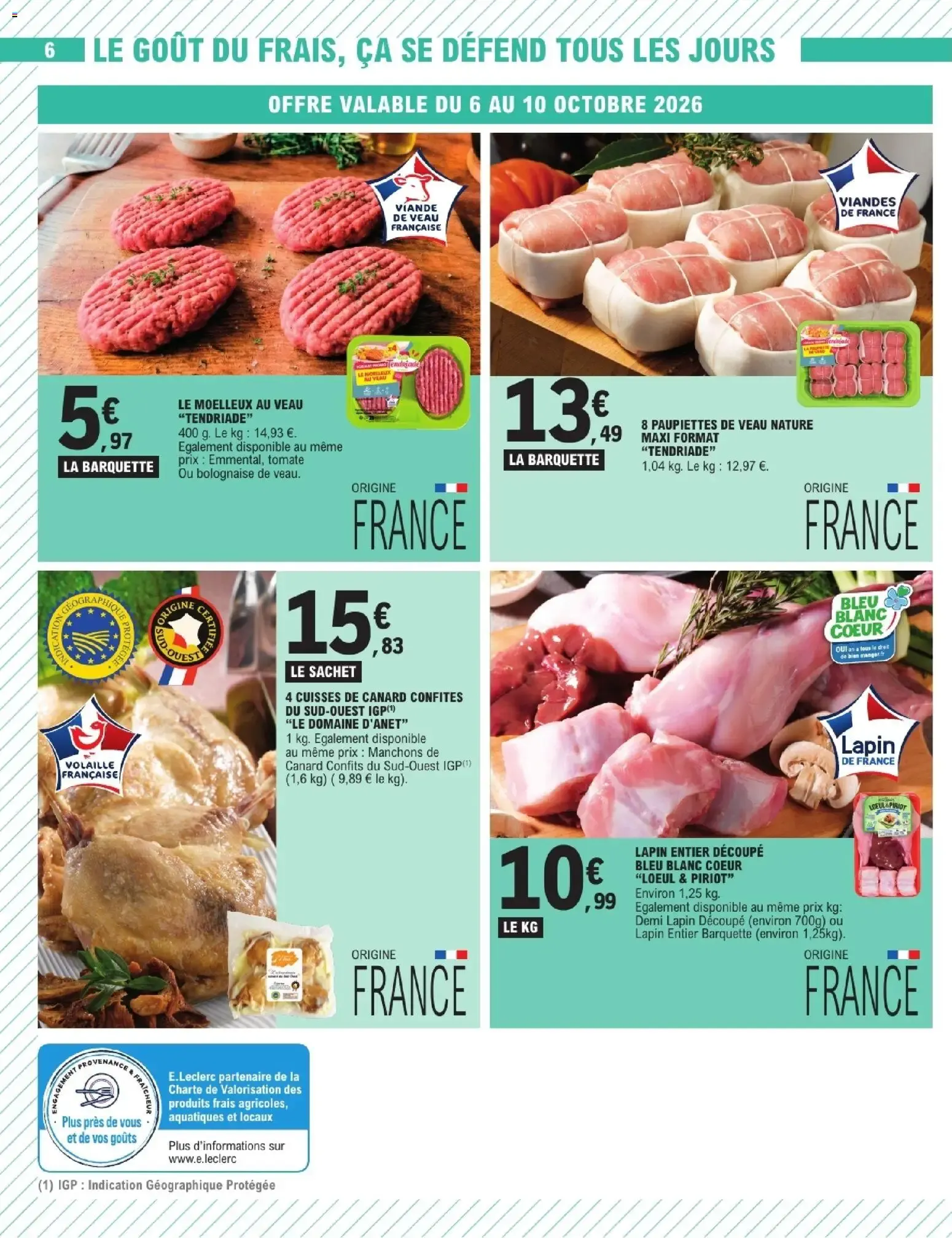 Catalogue E.Leclerc du 06/10/2026 | Nouveau promo prospectus du 6 octobre au 17 octobre 2026 - Catalogue page 6
