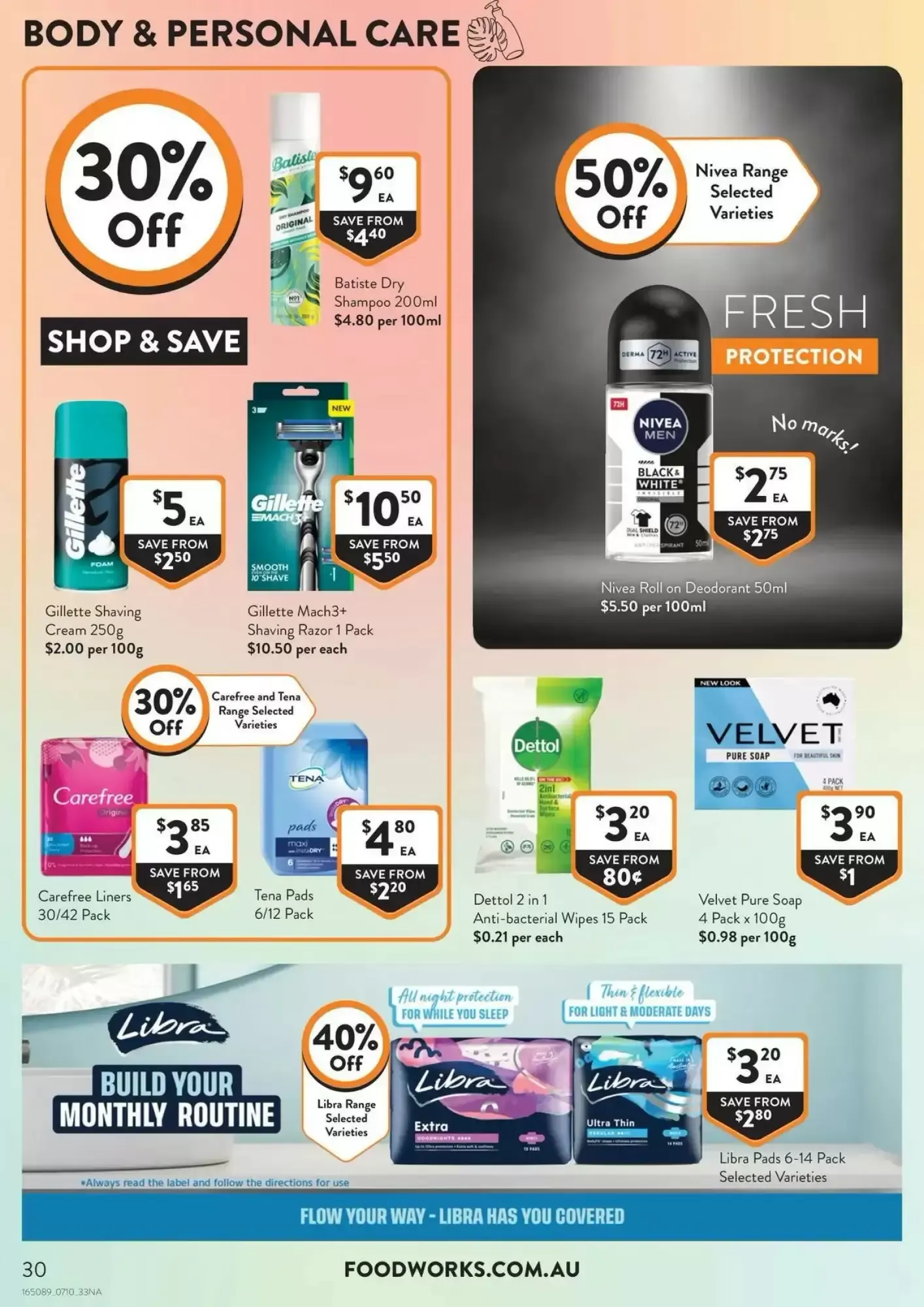 Foodworks Supermarket - Catalogue valid from 7 October to 13 October 2026 - page 30