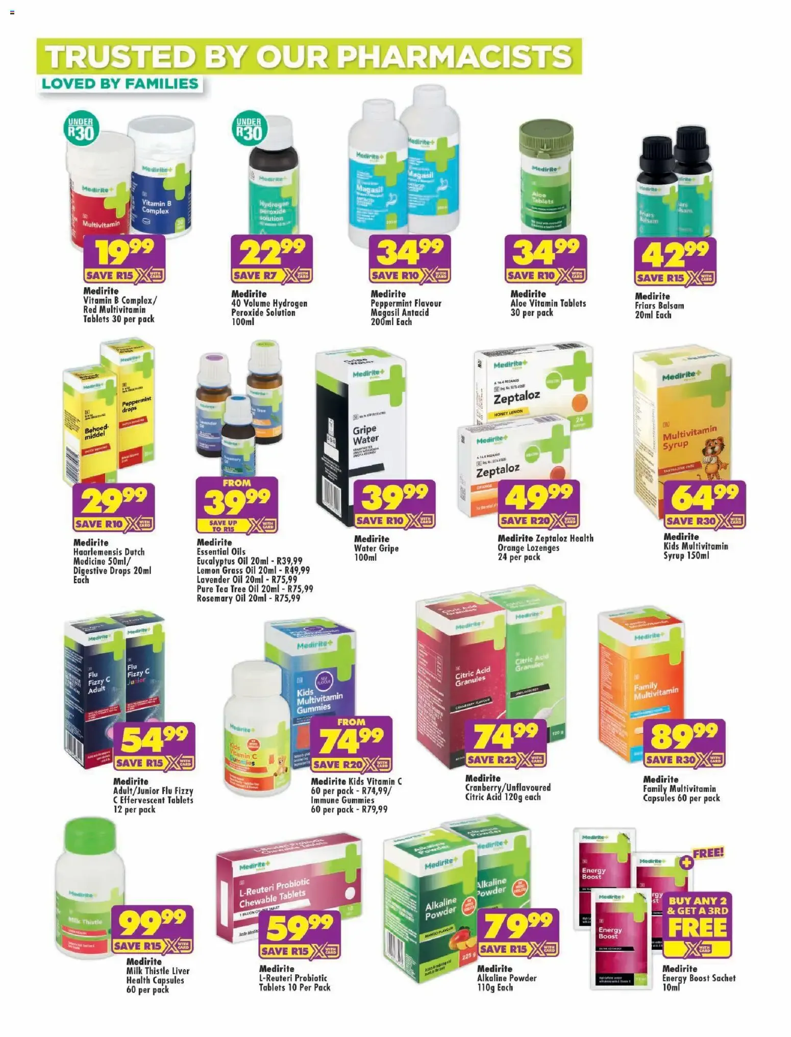 Shoprite - Medirite Spring Savings (20/08/2026 - 06/09/2026) → Online Catalogue from 20 August to 6 September 2026 - Catalogue Page 4