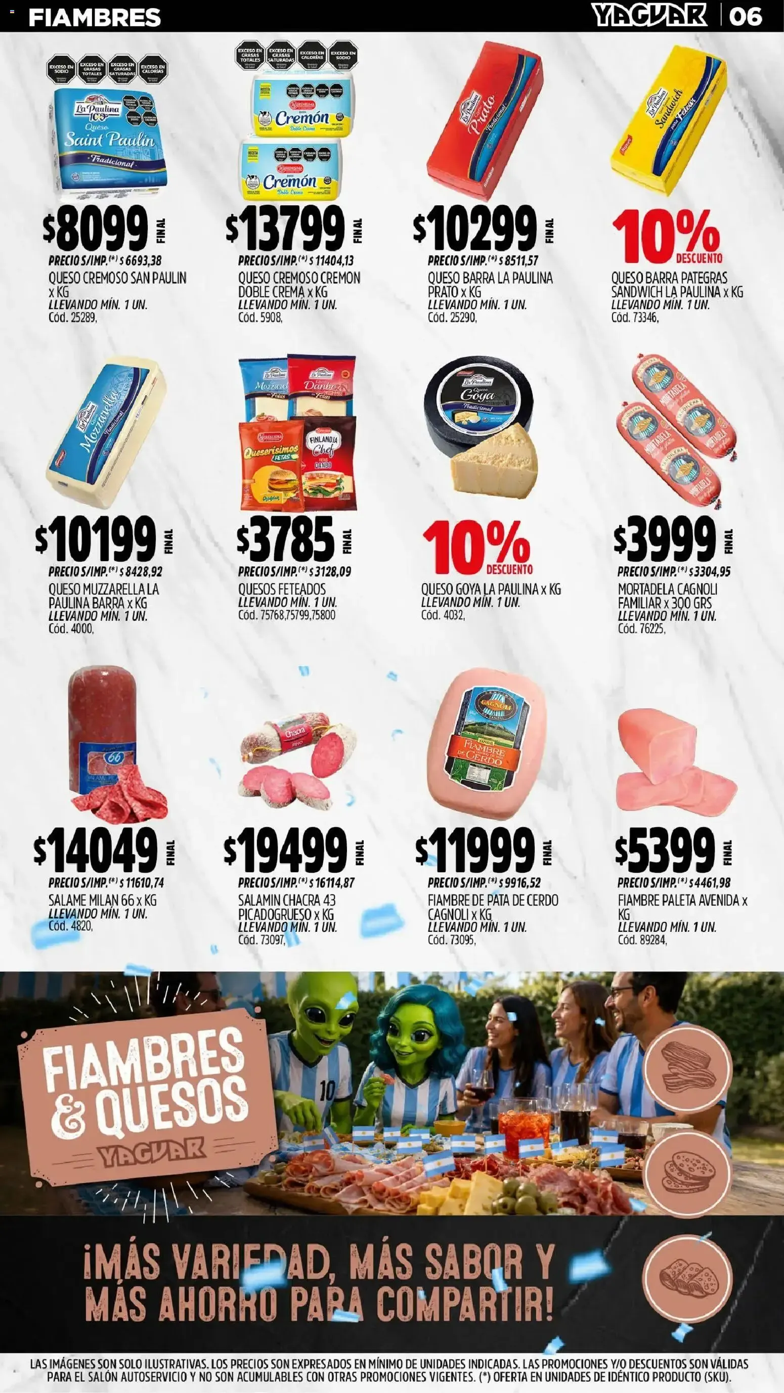 Ofertas de Yaguar - Oferta Semanal Mendoza del 29/06/2026 - 04/07/2026 29 de junio al 4 de julio 2026 - Página 6 del catálogo