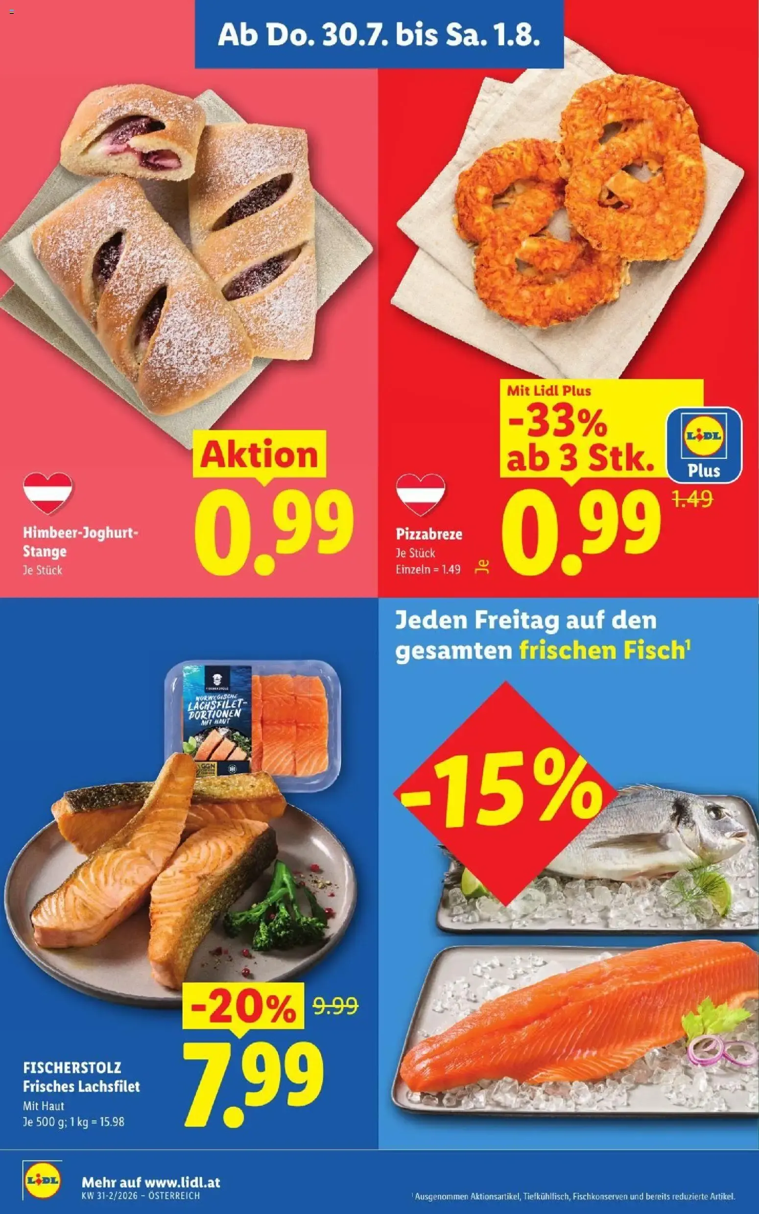Lidl - Flugblatt del 30.07. al 01.08. von 30. Juli bis 1. August 2026 - Flugblätt seite  8