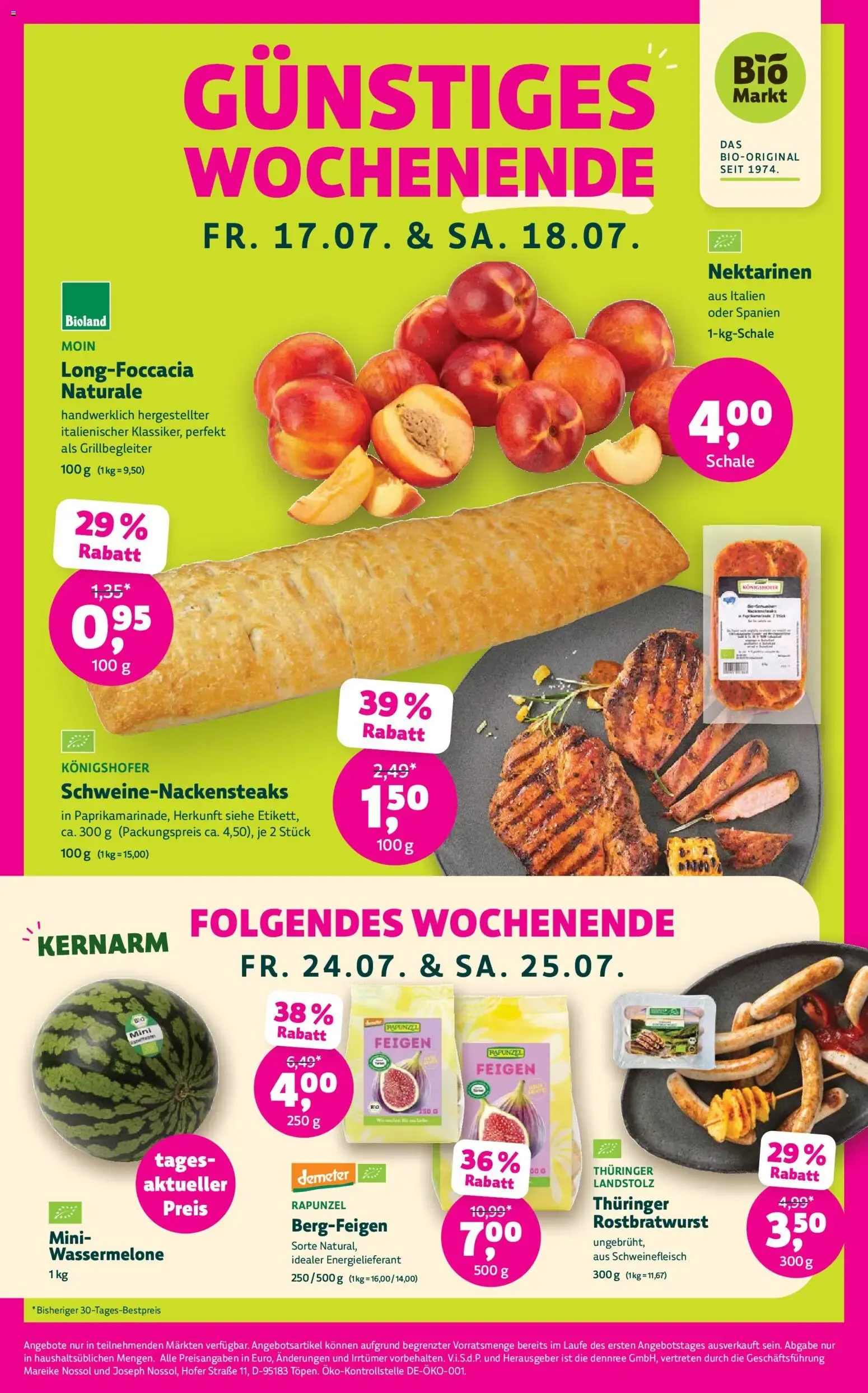 Bio Markt SUMMER ESSENTIALS von 15. Juli bis 28. Juli 2026 - Prospekt seite 4