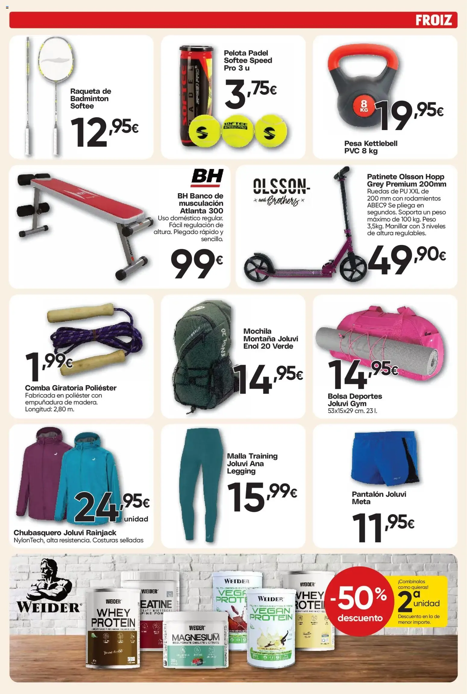 Catálogo de Froiz - Folleto Hiper del 26/08/2026 | Ofertas 26 de agosto al 23 de septiembre 2026 - Página 8
