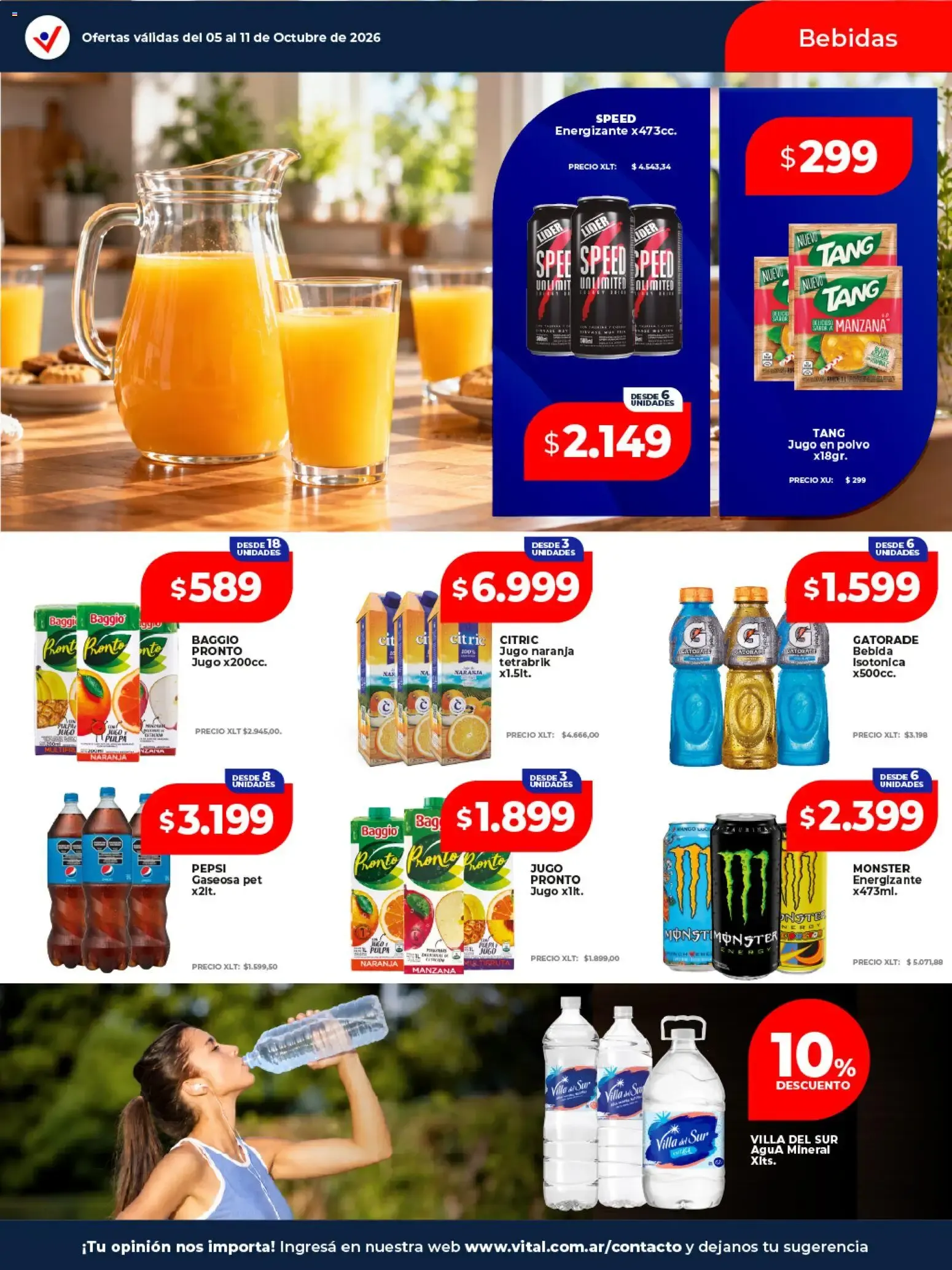 Ofertas de Vital - Ofertas || del 05/10/2026 - 11/10/2026 || Catálogo 5 de octubre al 11 de octubre 2026 - Página 15 del catálogo