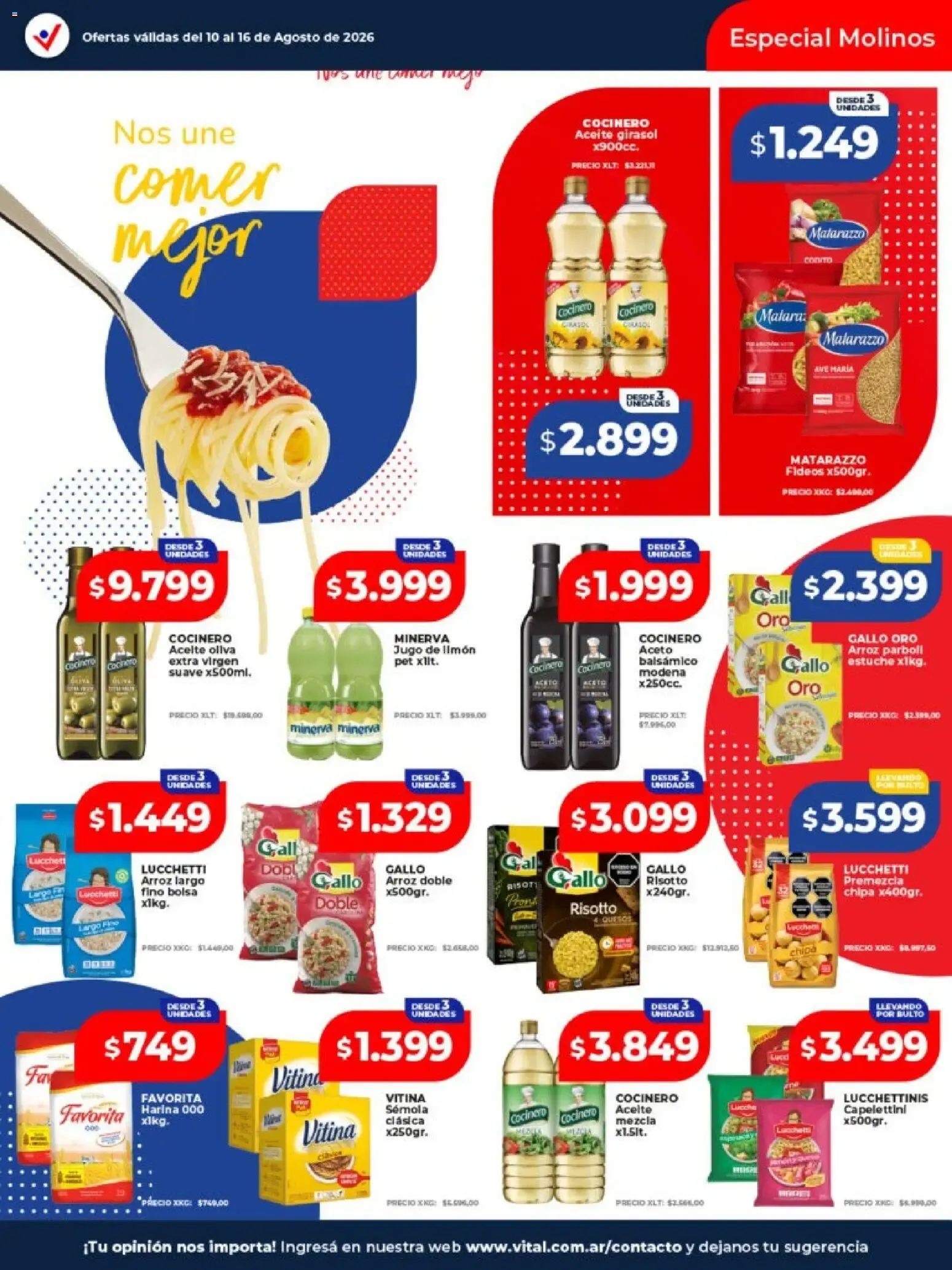 Ofertas de Vital Supermayorista - Ofertas 10 de agosto al 16 de agosto 2026 - Página 16 del catálogo