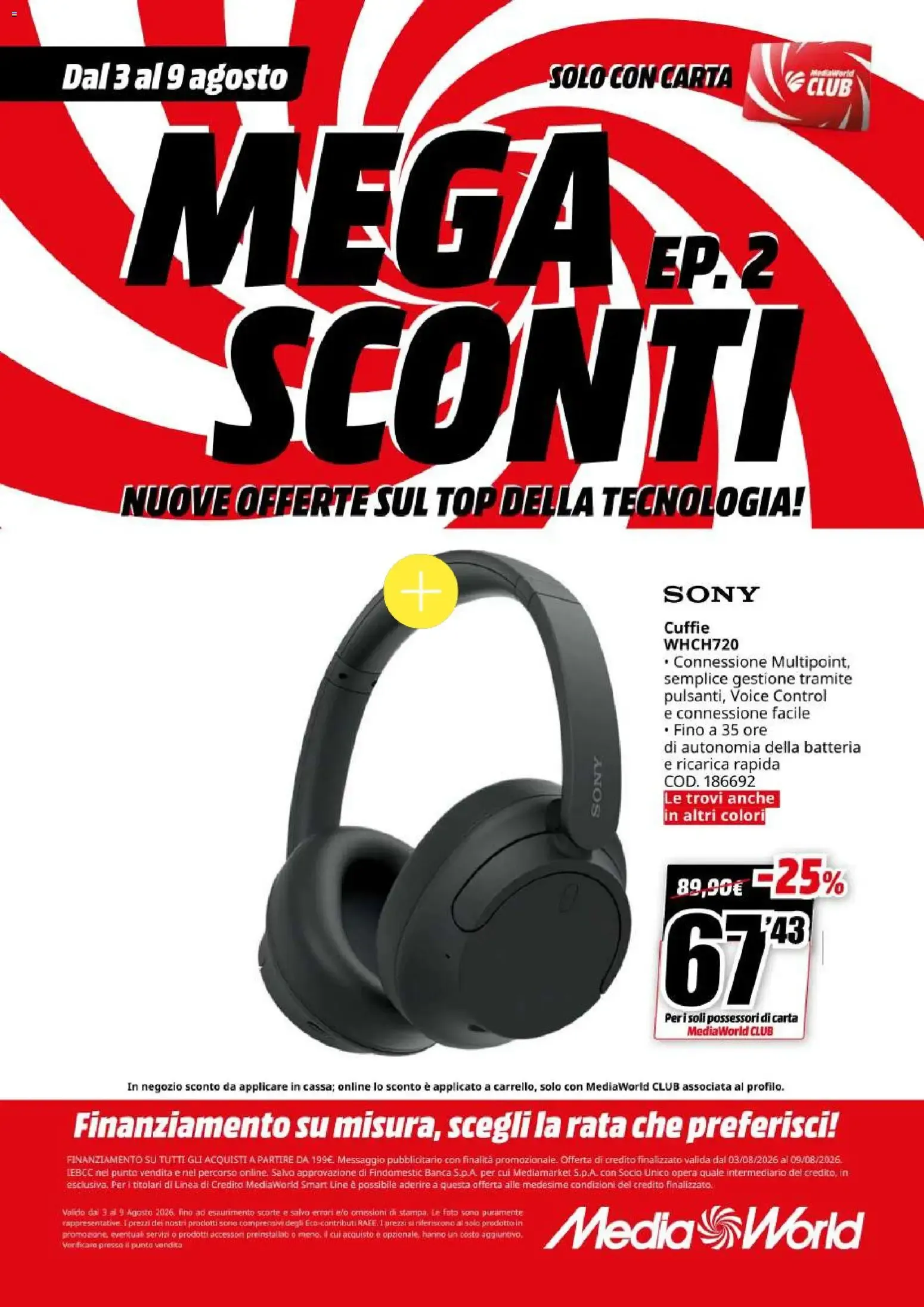 MEGA SCONTI EP.2 da 3 agosto a 9 agosto di 2026 - Pagina del volantino 12