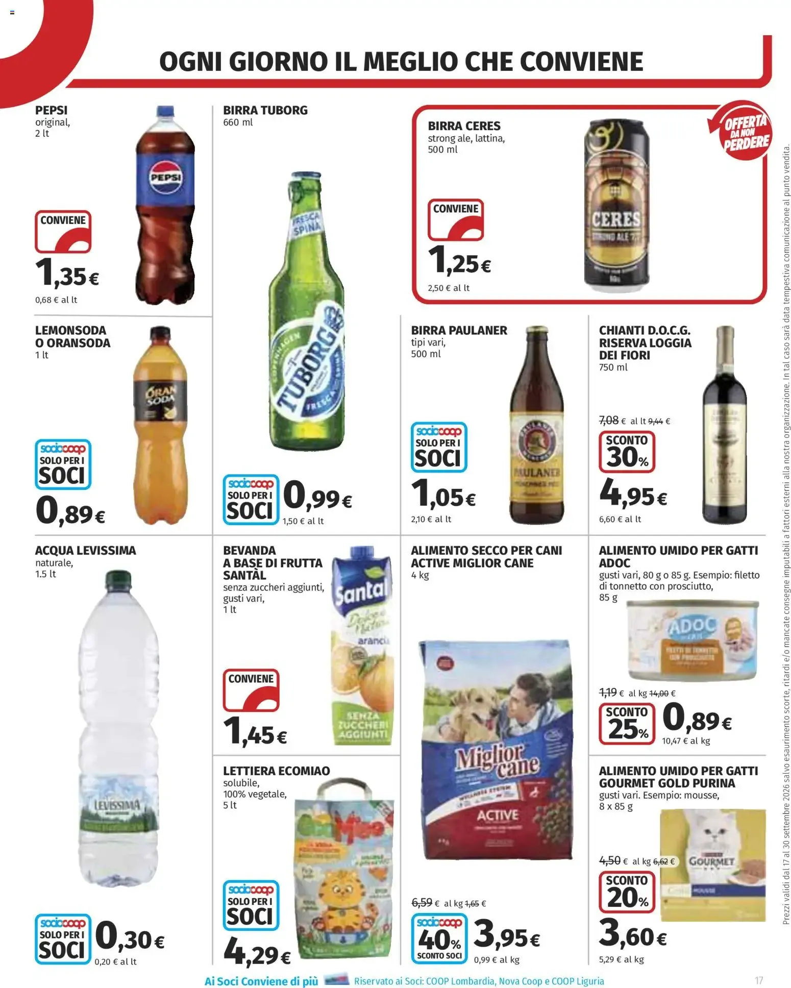 FRESCHISSIME OFFERTE da 17 settembre a 30 settembre di 2026 - Pagina del volantino 17