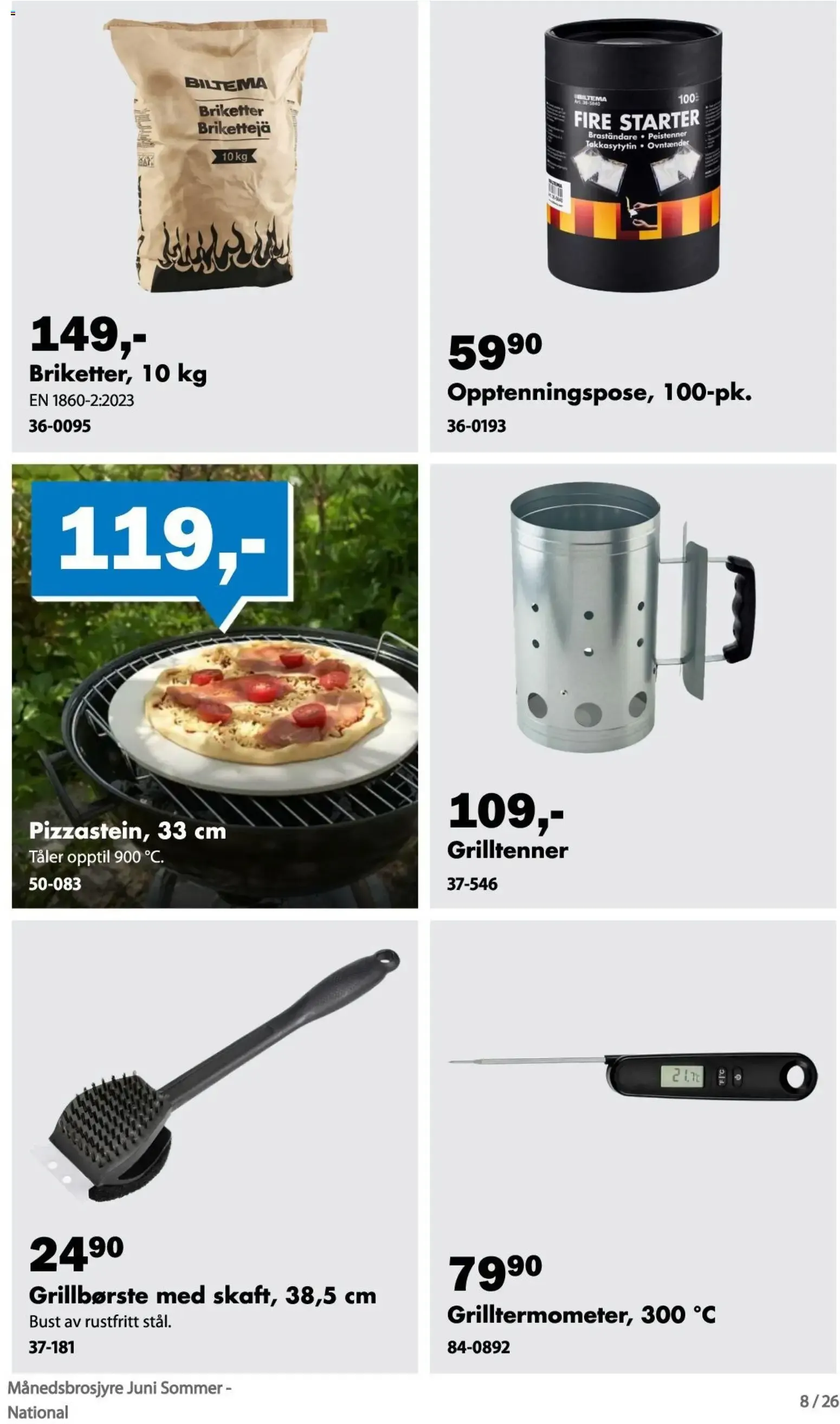 Biltema kundeavis (04/06/2026 - 30/06/2026) - Kundeavis og tilbud fra 4. juni til 30. juni 2026 - kundeavisside 8