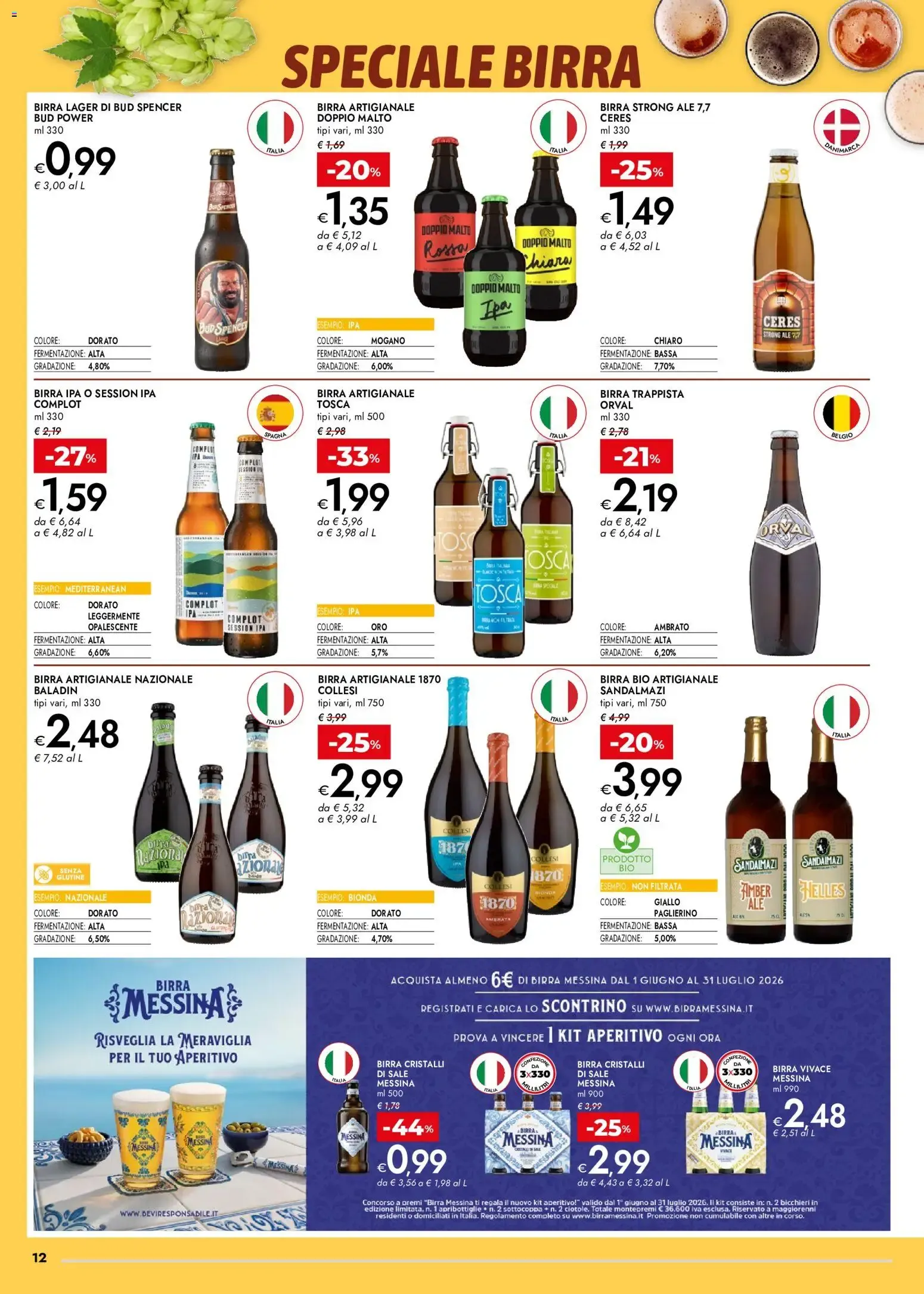 Nuovo bennet volantino Offerte Top dal 25/06/2026 > offerte anteprima 🛍️ da 25 giugno a 8 luglio di 2026 - Pagina del volantino 12