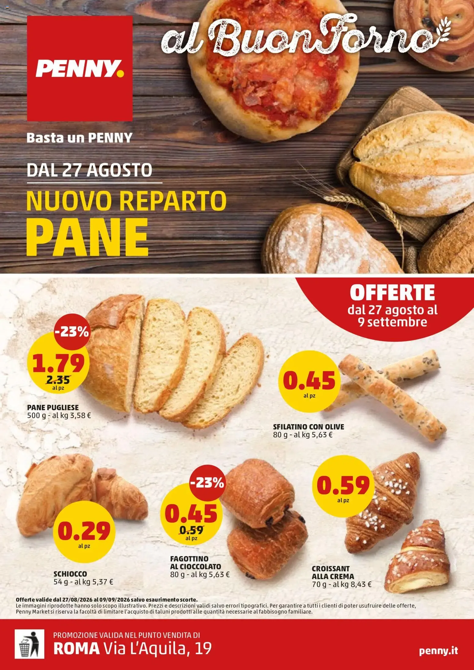 Volantino PENNY dal 27/08/2026 anteprima da 27 agosto a 9 settembre di 2026 - Pagina del volantino 1