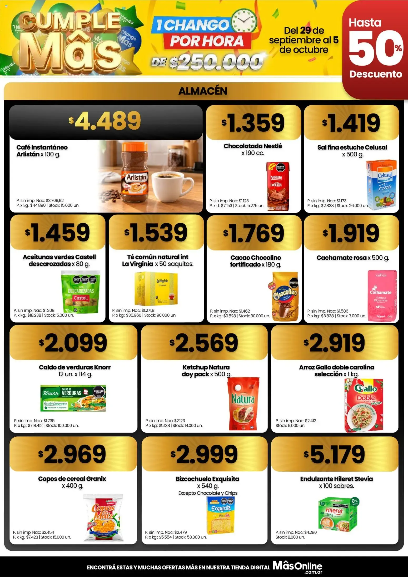 Ofertas de Changomas - Ofertas || del 29/09/2026 - 05/10/2026 || Catálogo 29 de septiembre al 5 de octubre 2026 - Página 3 del catálogo
