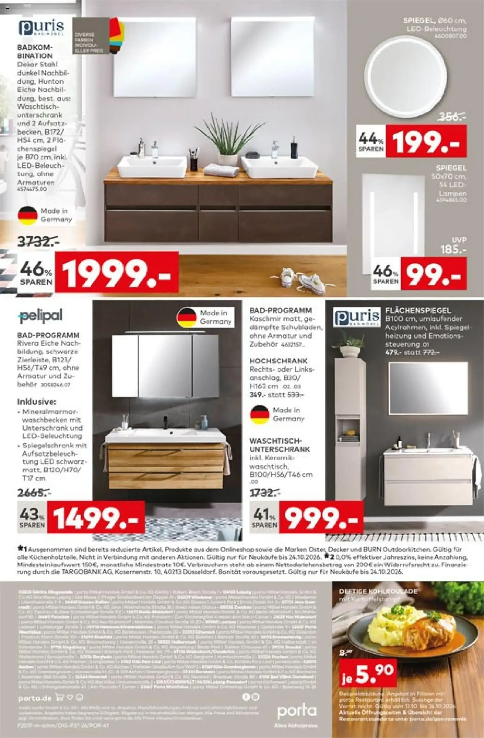 Porta Küchenwelt von 12. Oktober bis 24. Oktober 2026 - Prospekt seite 12