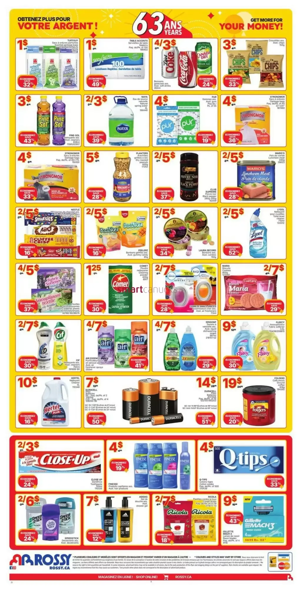 Rossy: 63 Years of Great Deals / We Pay The Taxes from October 1 to October 7 2026 - flyer page 8