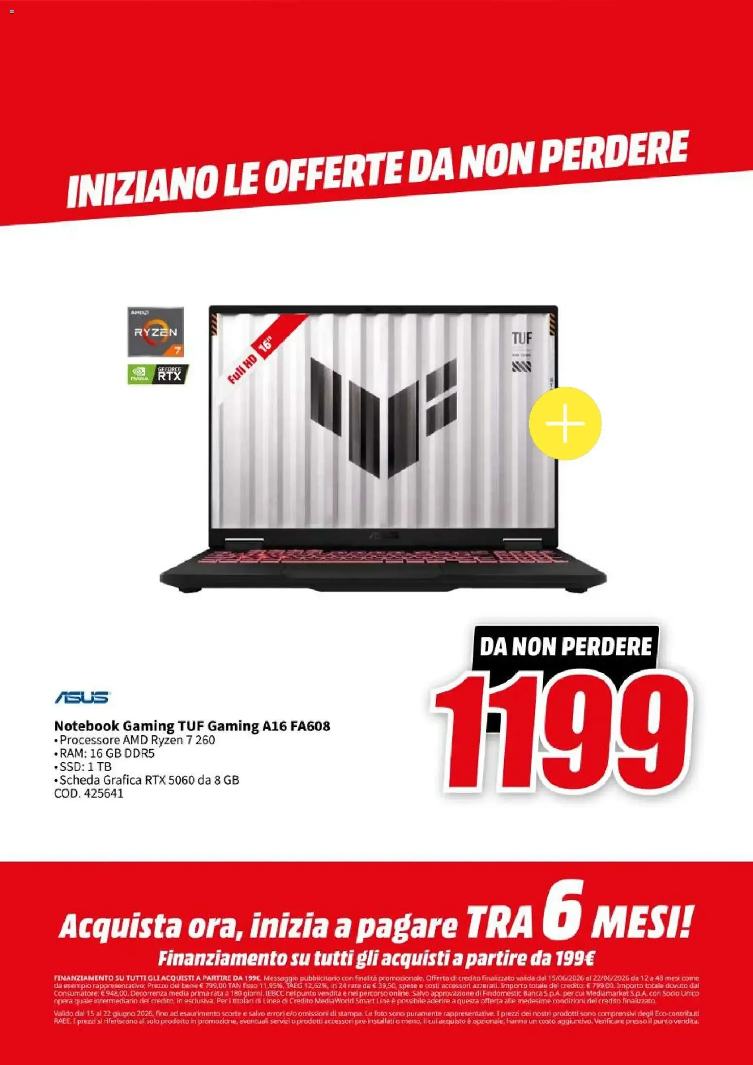 Nuovo Media World volantino dal 15/06/2026 > offerte anteprima 🛍️ da 15 giugno a 22 giugno di 2026 - Pagina del volantino 17