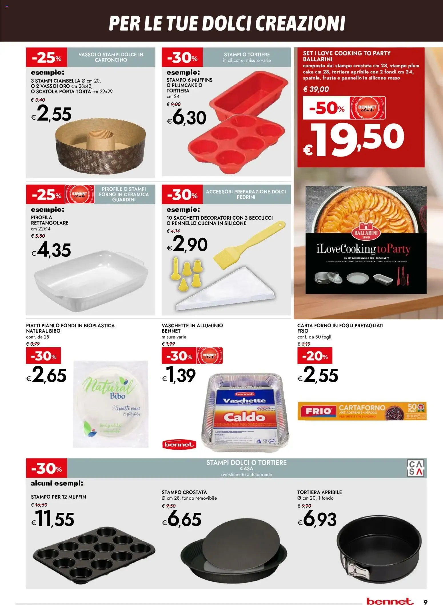 Nuovo bennet volantino Cioccolato che bontà dal 29/10/2026 > offerte anteprima 🛍️ da 29 ottobre a 11 novembre di 2026 - Pagina del volantino 9