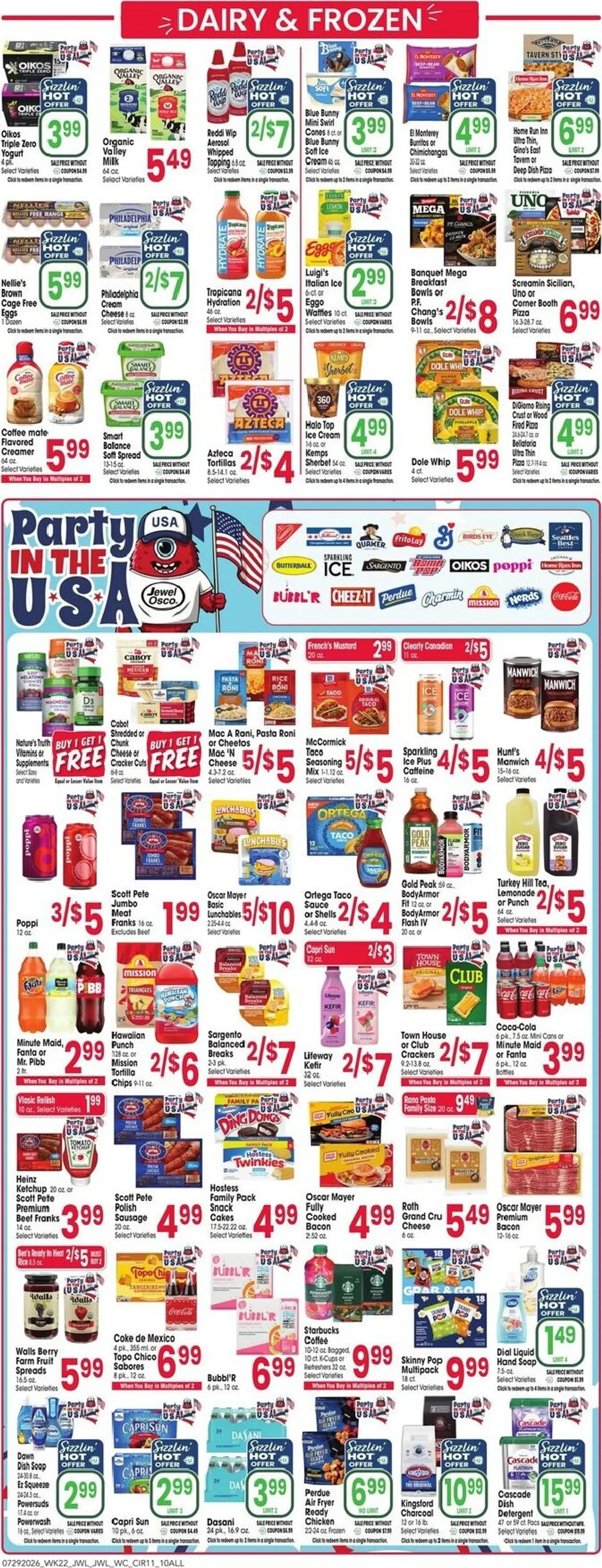 Weekly ad Current Jewel-Osco leaflet valid from Wednesday 07/29/2026 to Tuesday 08/04/2026 from July 29 to August 4 2026 - Page 11