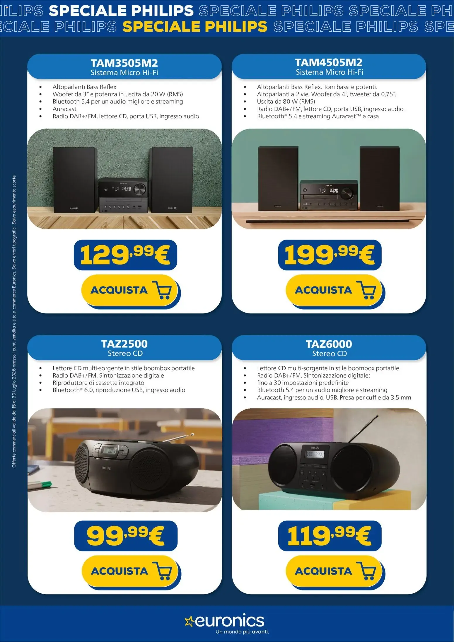 Nuovo Euronics volantino Philips dal 15/07/2026 > offerte anteprima 🛍️ da 15 luglio a 30 luglio di 2026 - Pagina del volantino 13