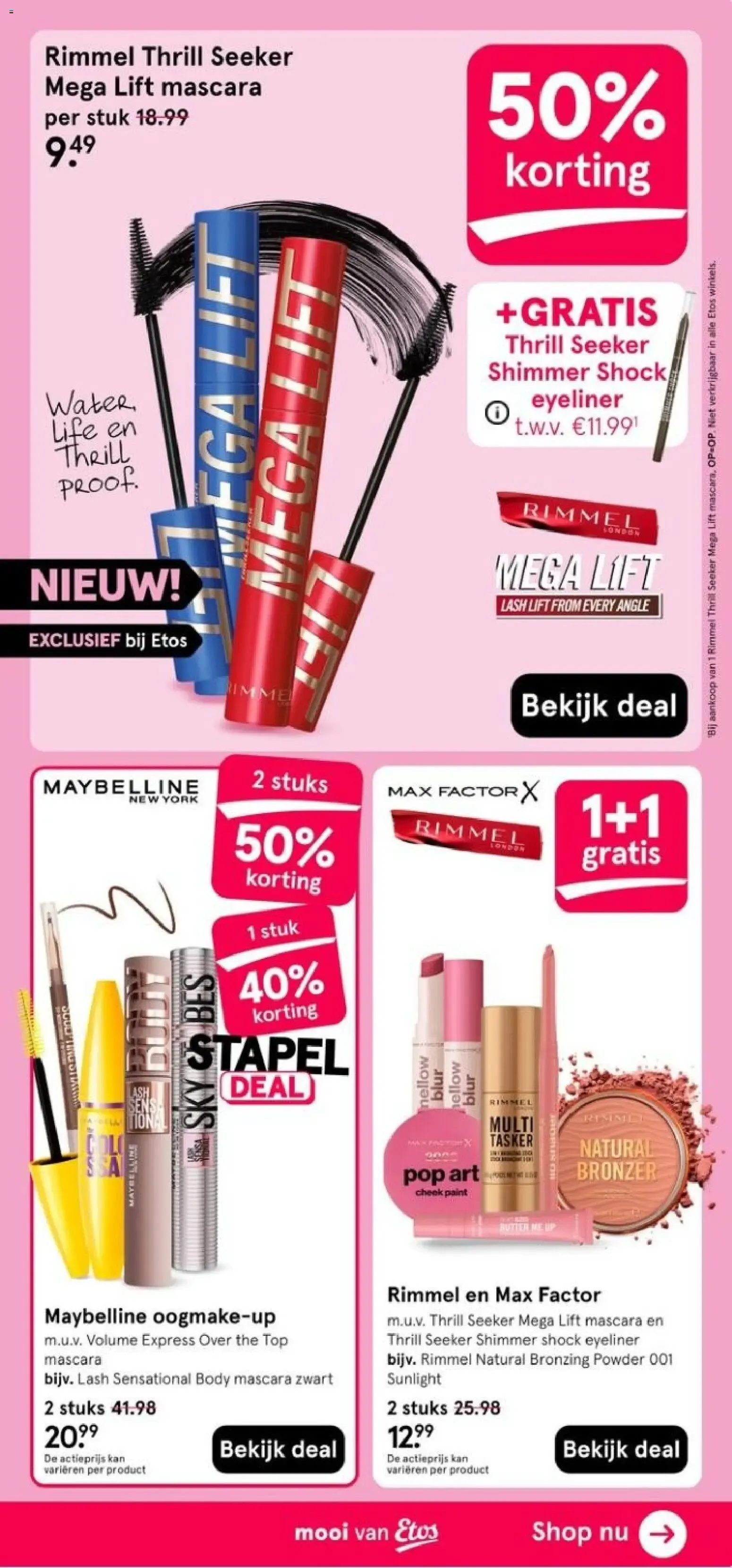 Etos: WAUW! Skincare DEALS van 24 augustus tot 6 september 2026 - Folder pagina 19